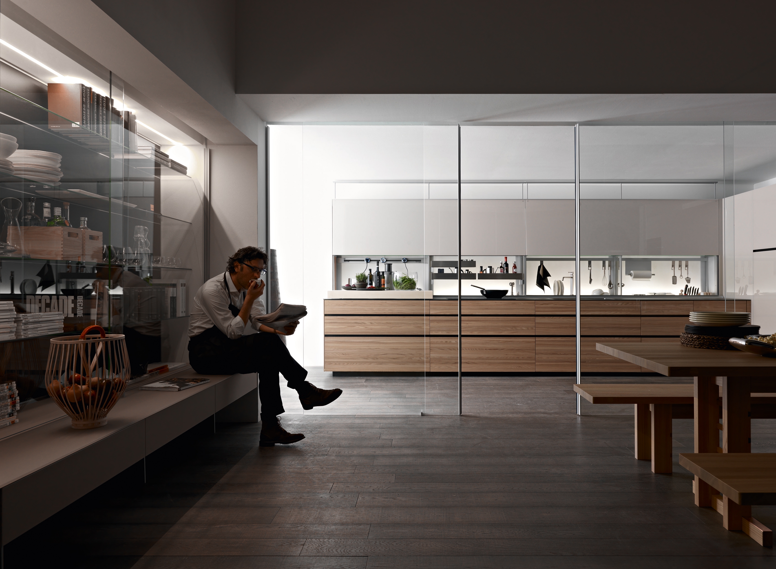 Display product Artematica | New Logica System Olmo Tattile from manufacturer Valcucine