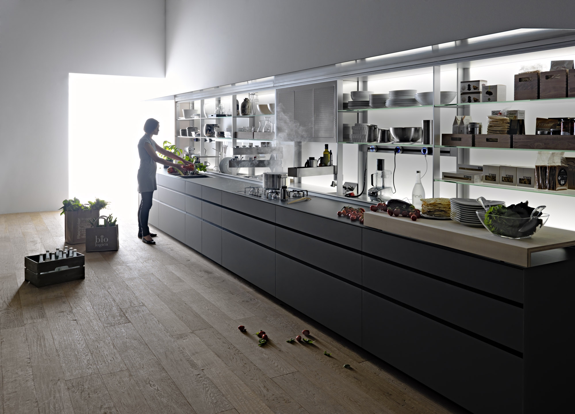 Produkt Artematica | Vitrum New Logica System Cemento des Herstellers Valcucine anzeigen