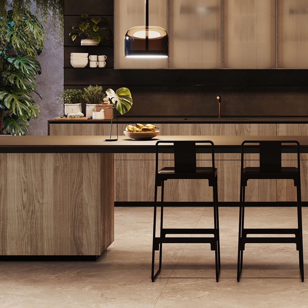 Origami breakfast bar
