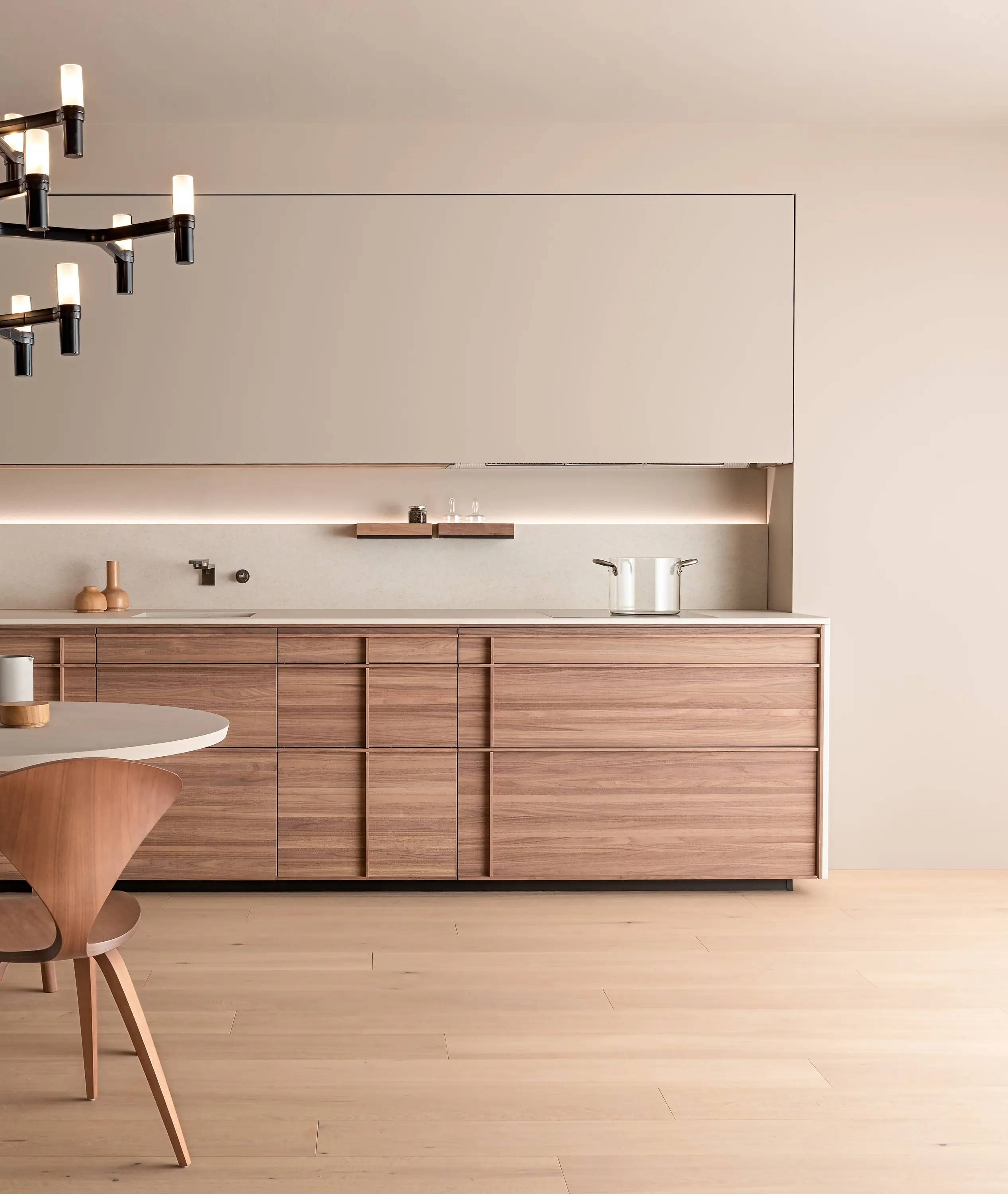 ARCHIGRAPHICA IN CANALETTO TACTILE WALNUT WOOD - Fitted kitchens from ...