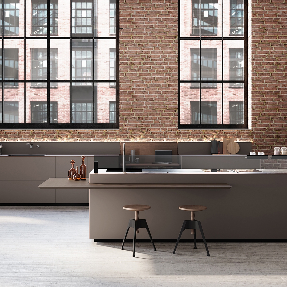 Mostra il prodotto Artematica Soft Outline Matt Volcanic Soil Vitrum del produttore Valcucine