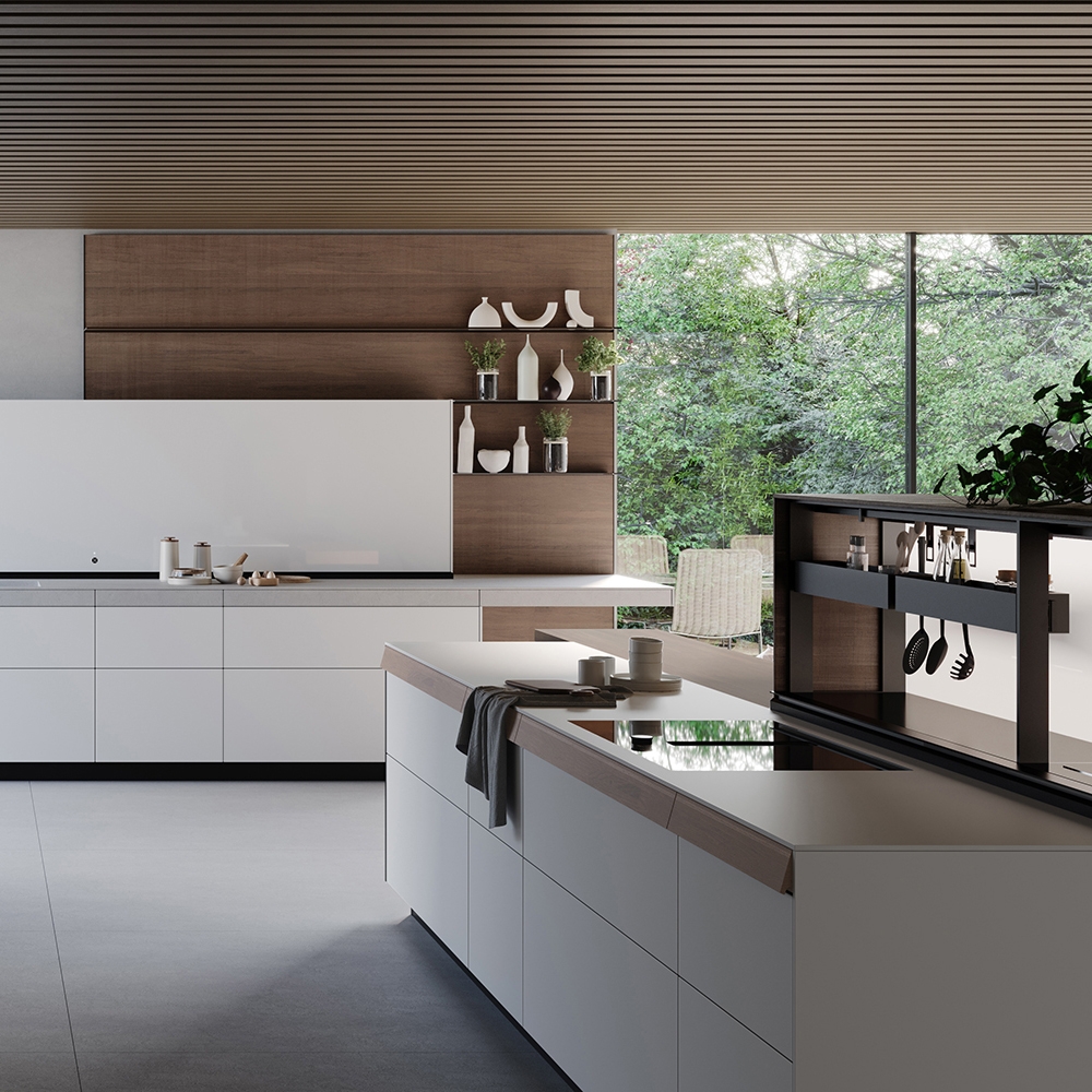 Mostra il prodotto Genius Loci Vitrum Opaco Bianco Nuvola del produttore Valcucine