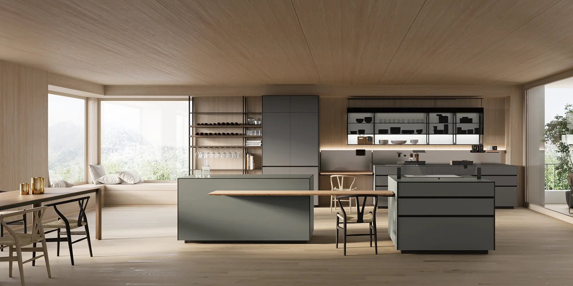 Valcucine - Riciclantica Outline Laminato Seta
