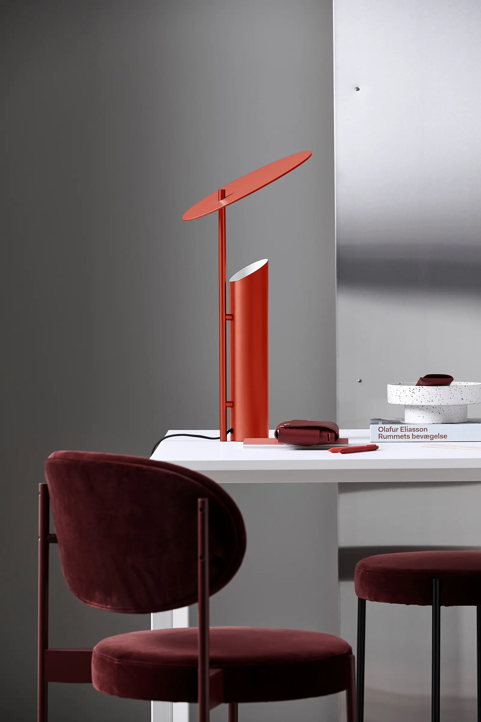 Verpan - Reflect Table Lamp Grey