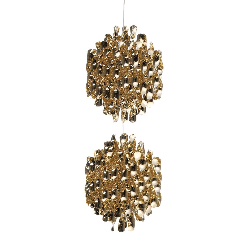 Mostra il prodotto Spiral SP2 Gold | Hanging lamp del produttore Verpan