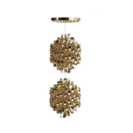 Verpan - Spiral SP2 Gold | Hanging lamp