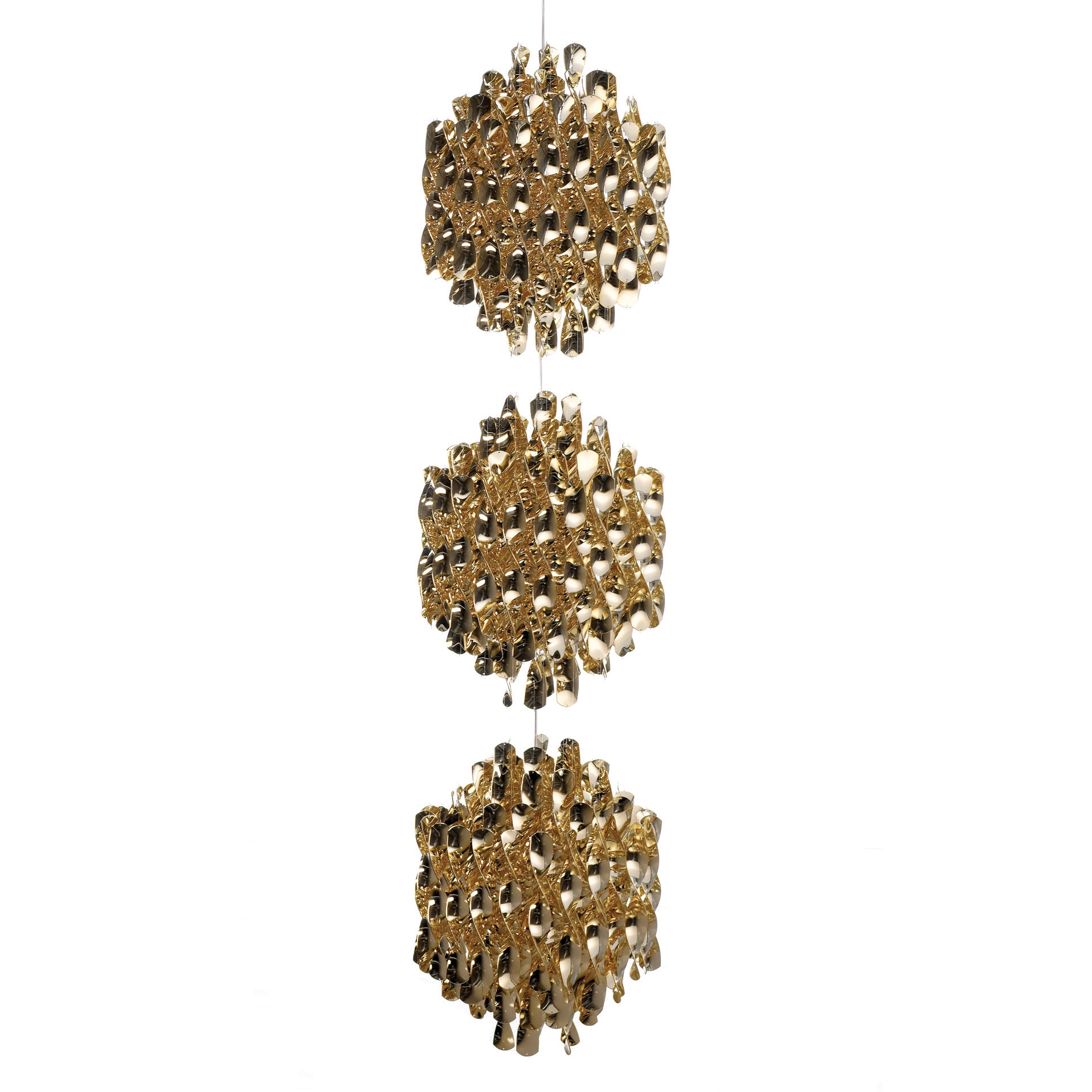 Mostra il prodotto Spiral SP3 Gold | Hanging lamp del produttore Verpan