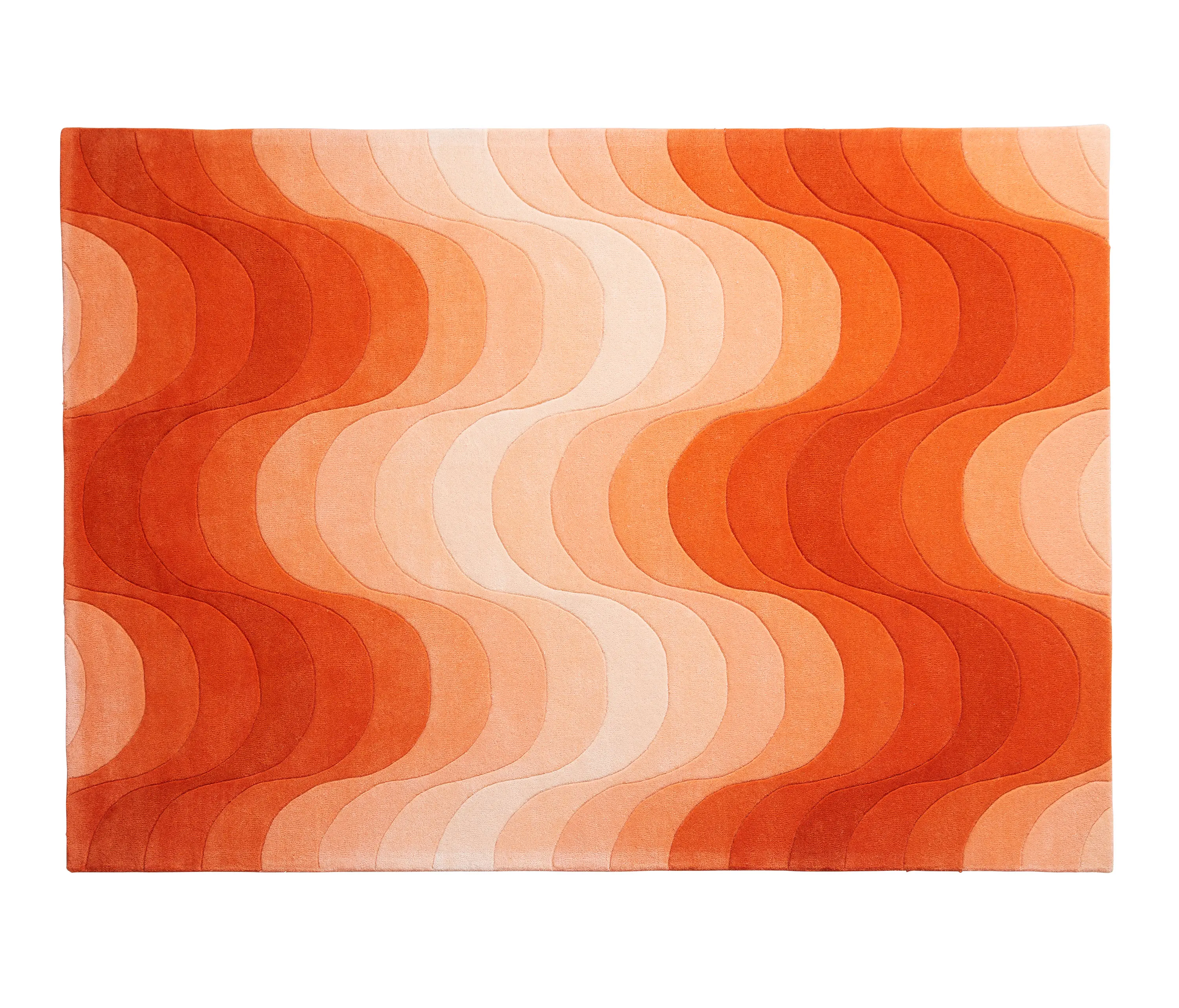 Verpan - Wave Rug | Orange