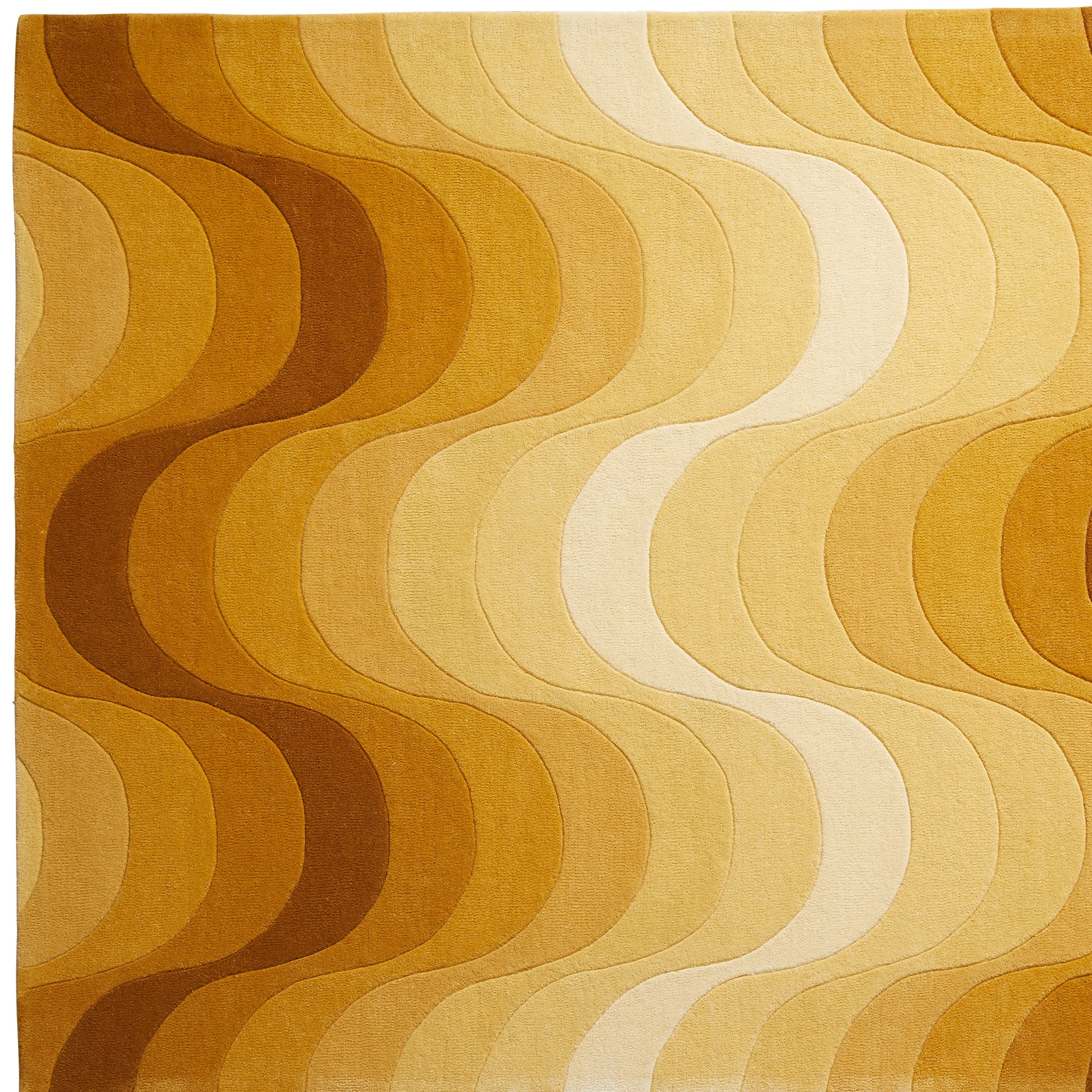 Wave Rug | Yellow