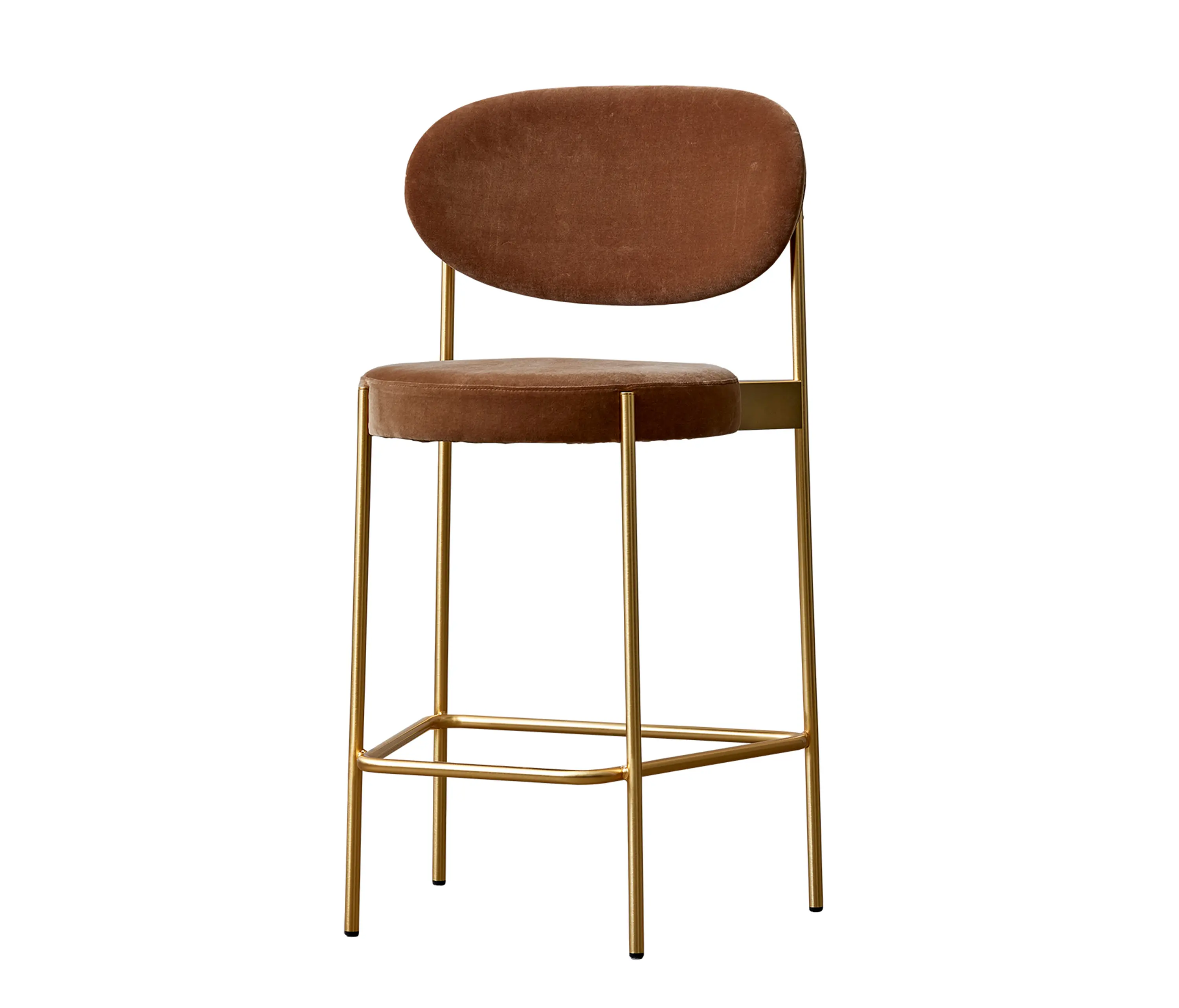 Verpan - Series 430 | Bar Stool 65 Brass Finish