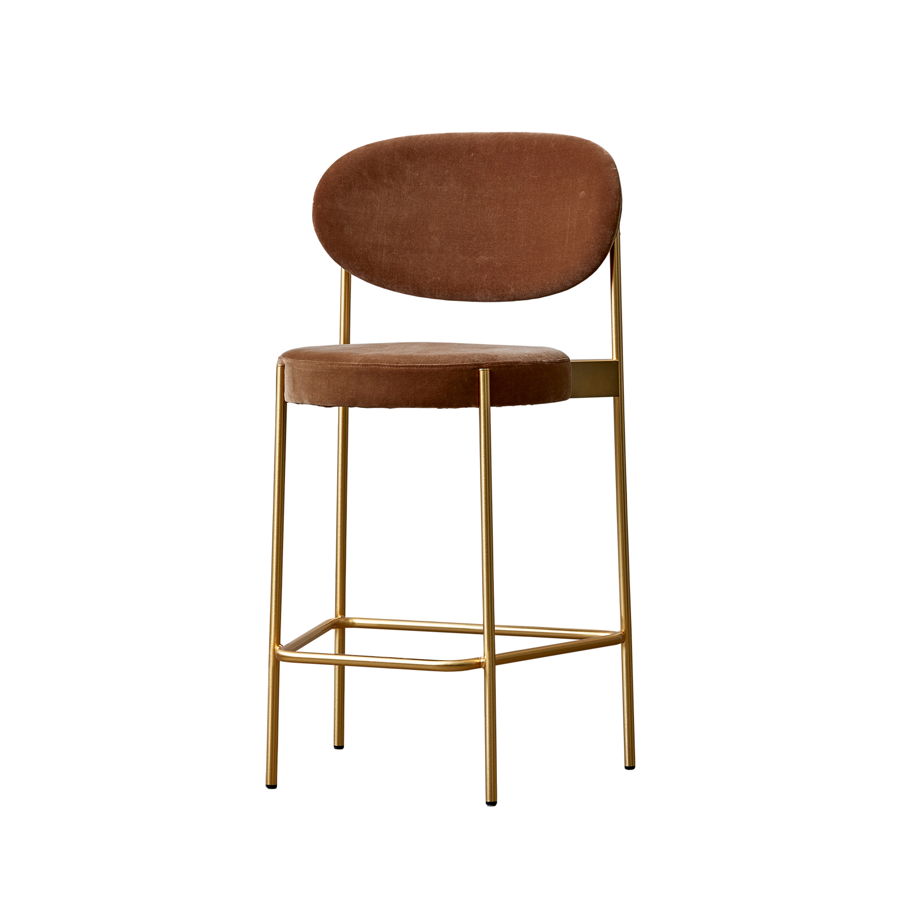 Display product Series 430 | Bar Stool 65 Brass Finish from manufacturer Verpan