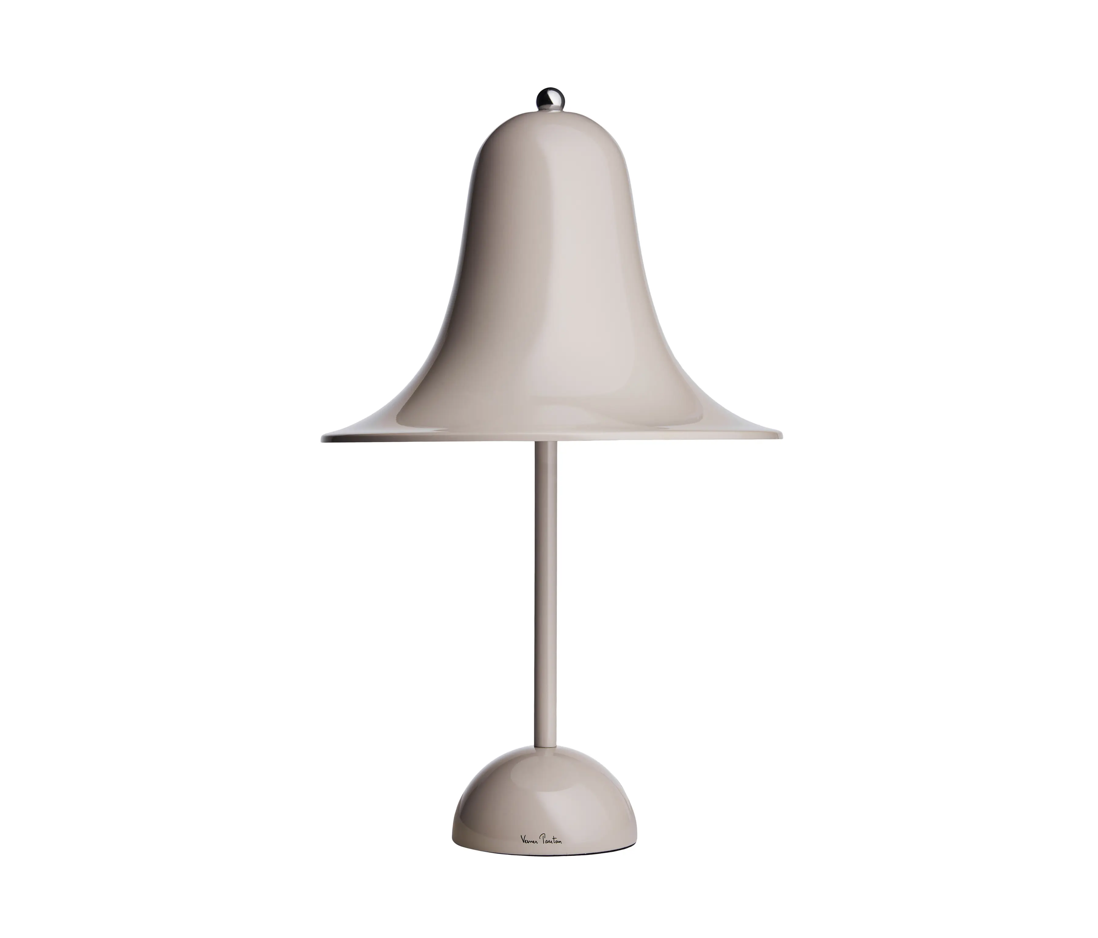 Verpan - Pantop Table Lamp | Grey sand Ø23