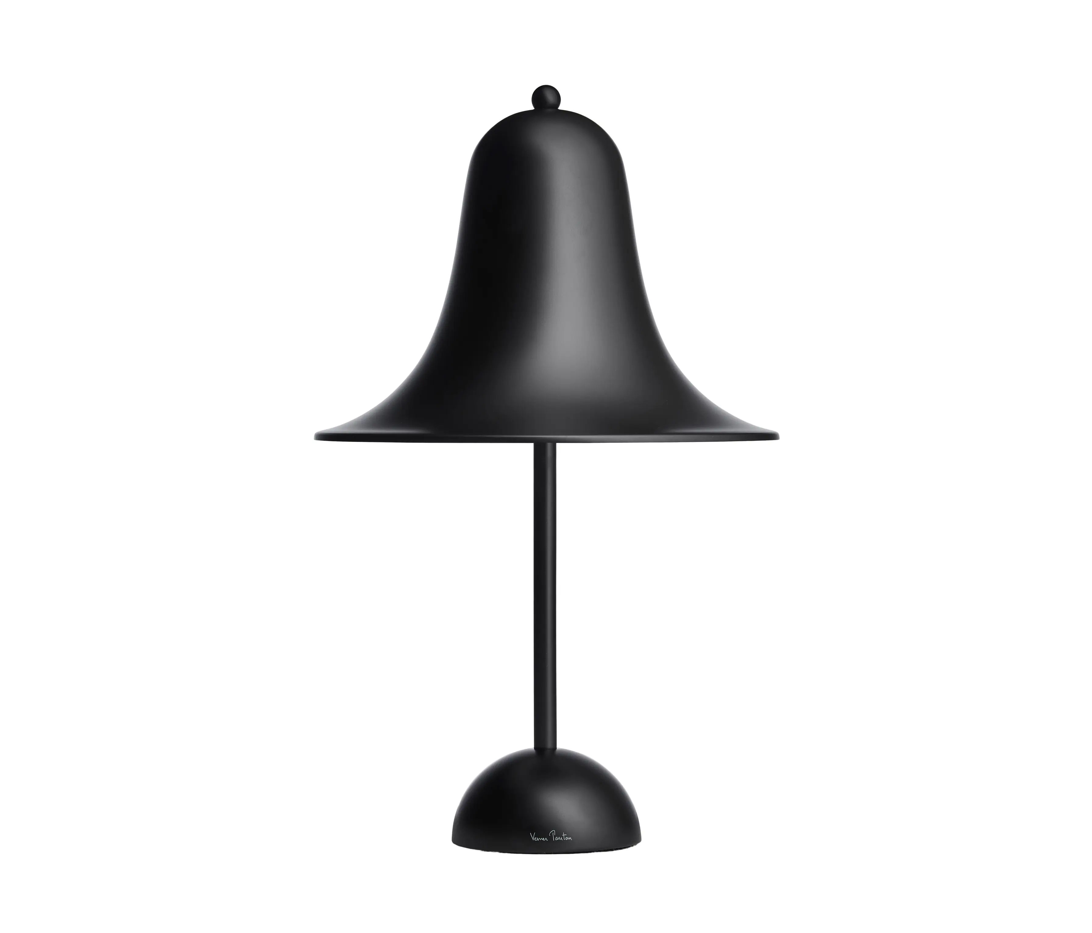 Verpan - Pantop Table Lamp | Matt black Ø23