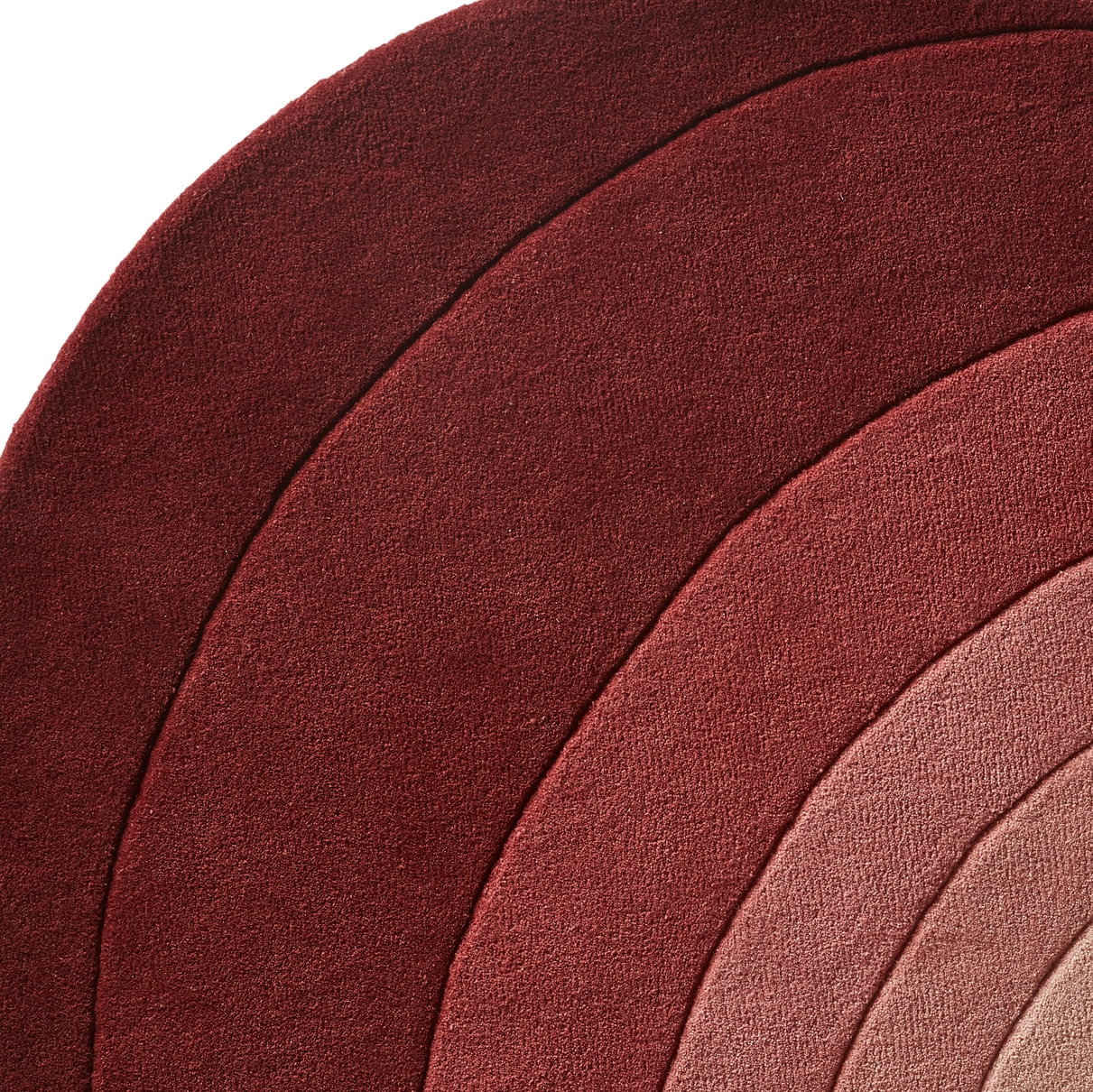 Display product Luna Rug | Ø120 Rose from manufacturer Verpan
