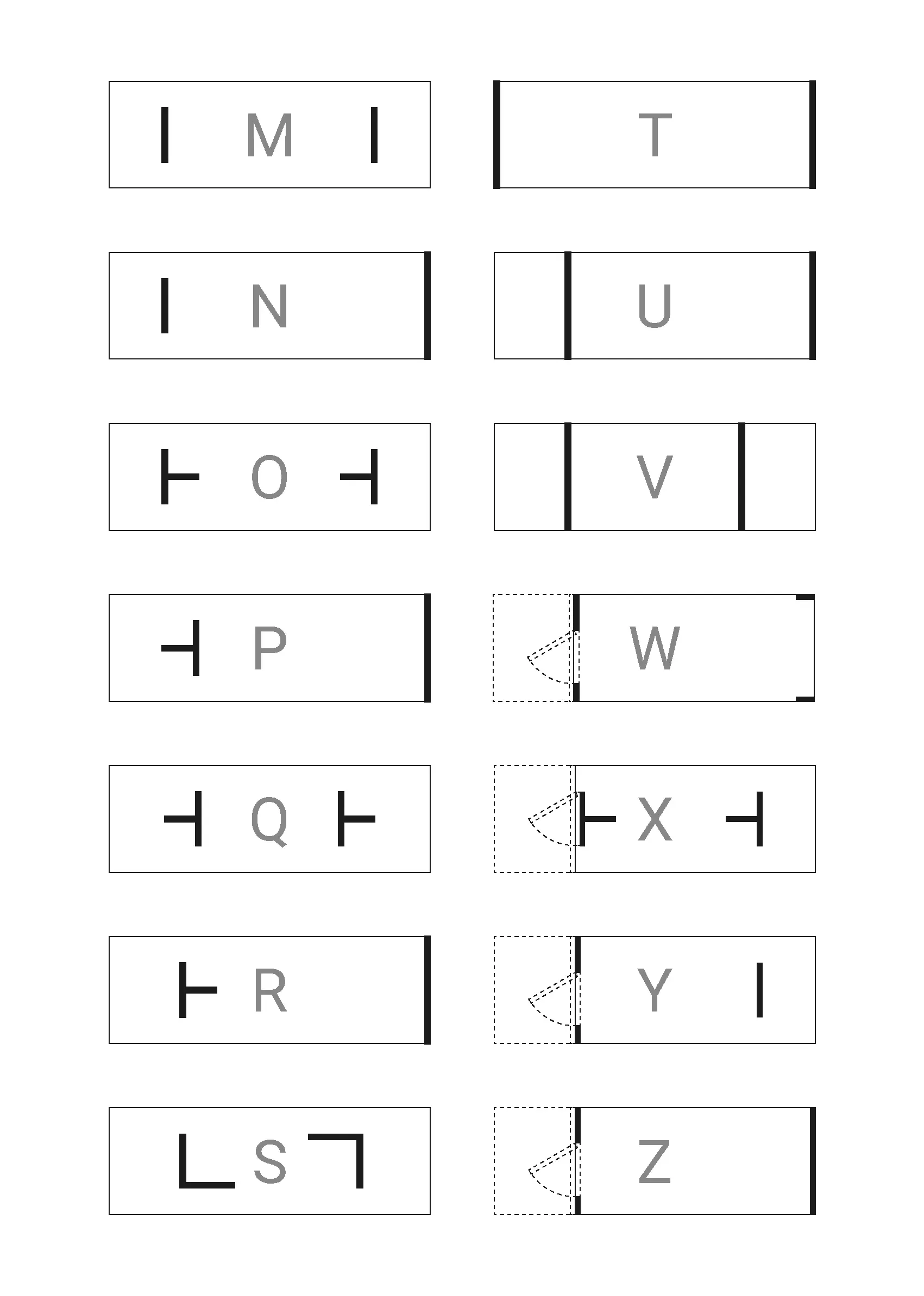Sanktjohanser - ALPHABET
table