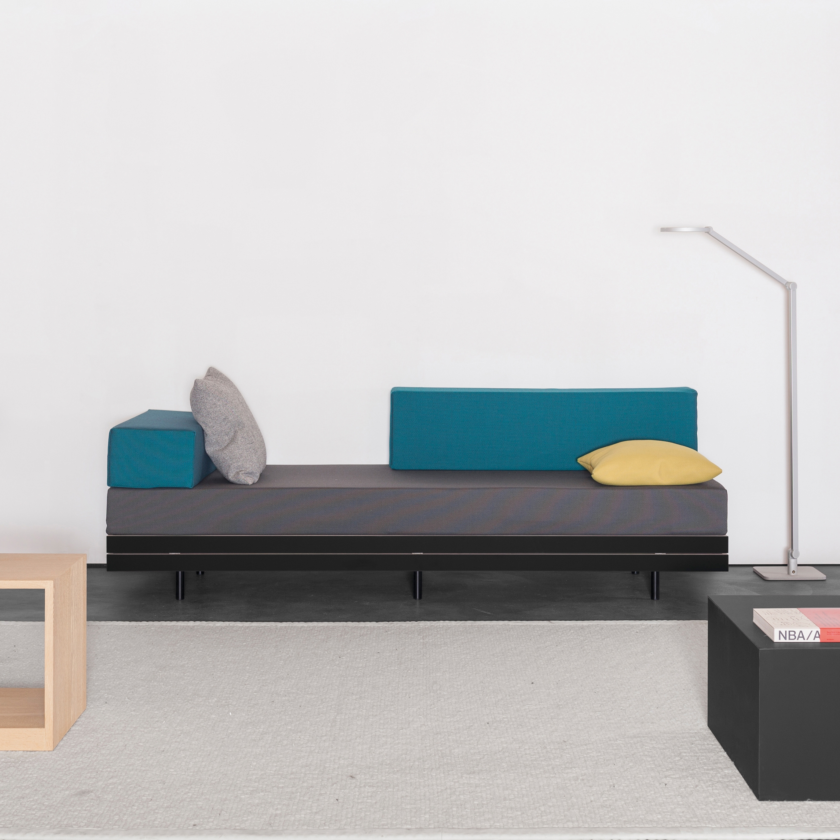Display product IKU S+
stackable bed, day bed from manufacturer Sanktjohanser