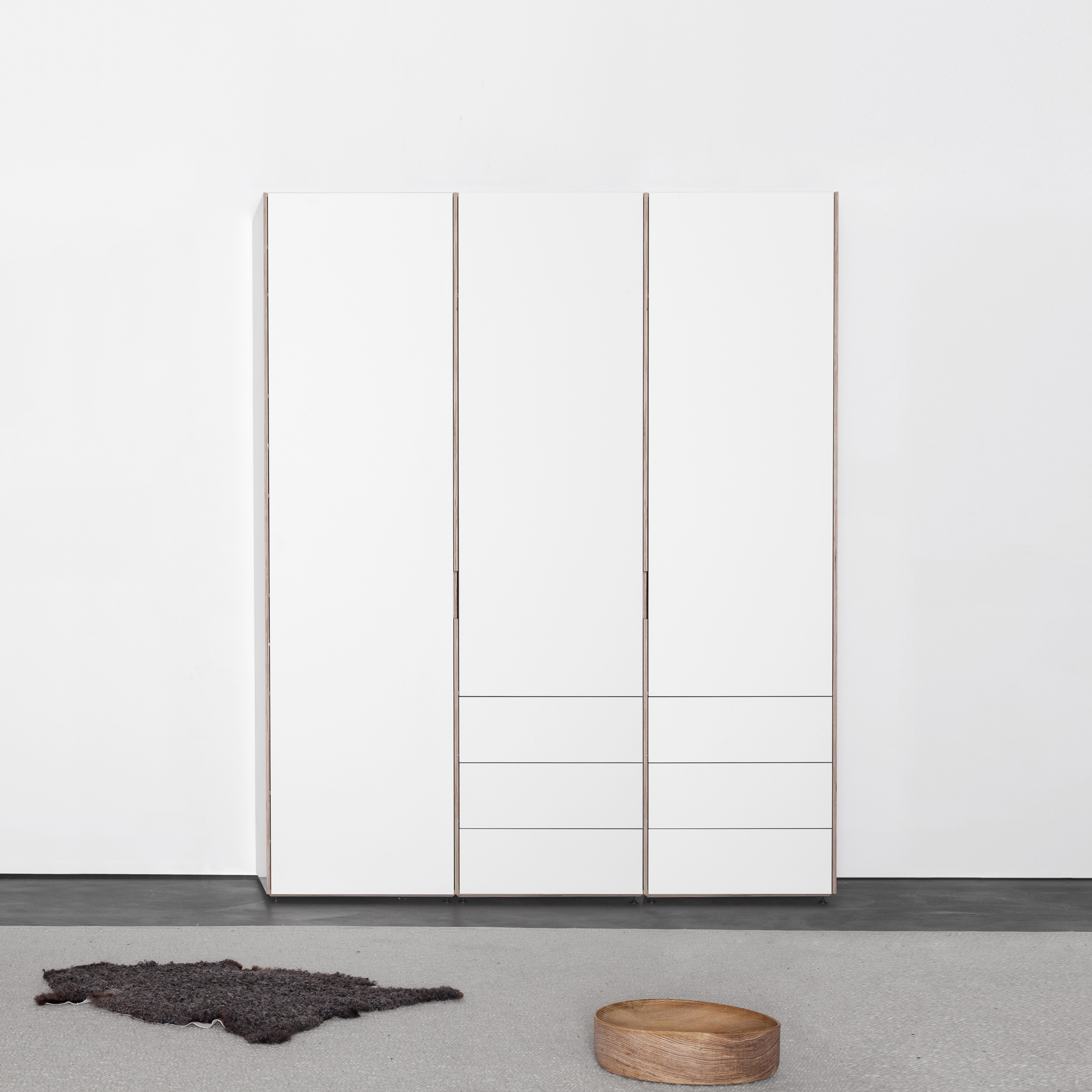 Display product METRUM 
customized shelf- and wardrobesystem from manufacturer Sanktjohanser