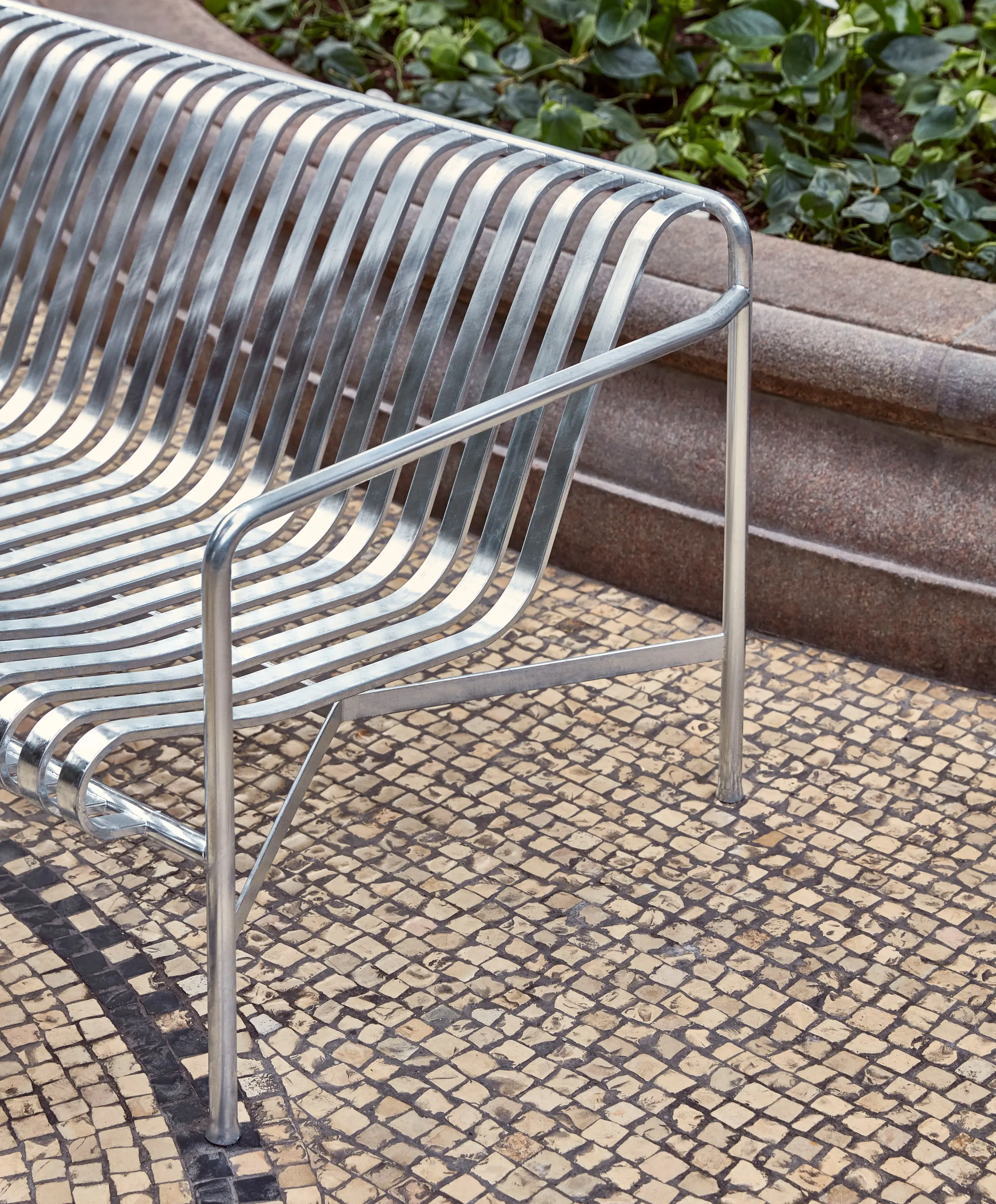 HAY - Palissade Lounge Sofa Hot Galvanised
