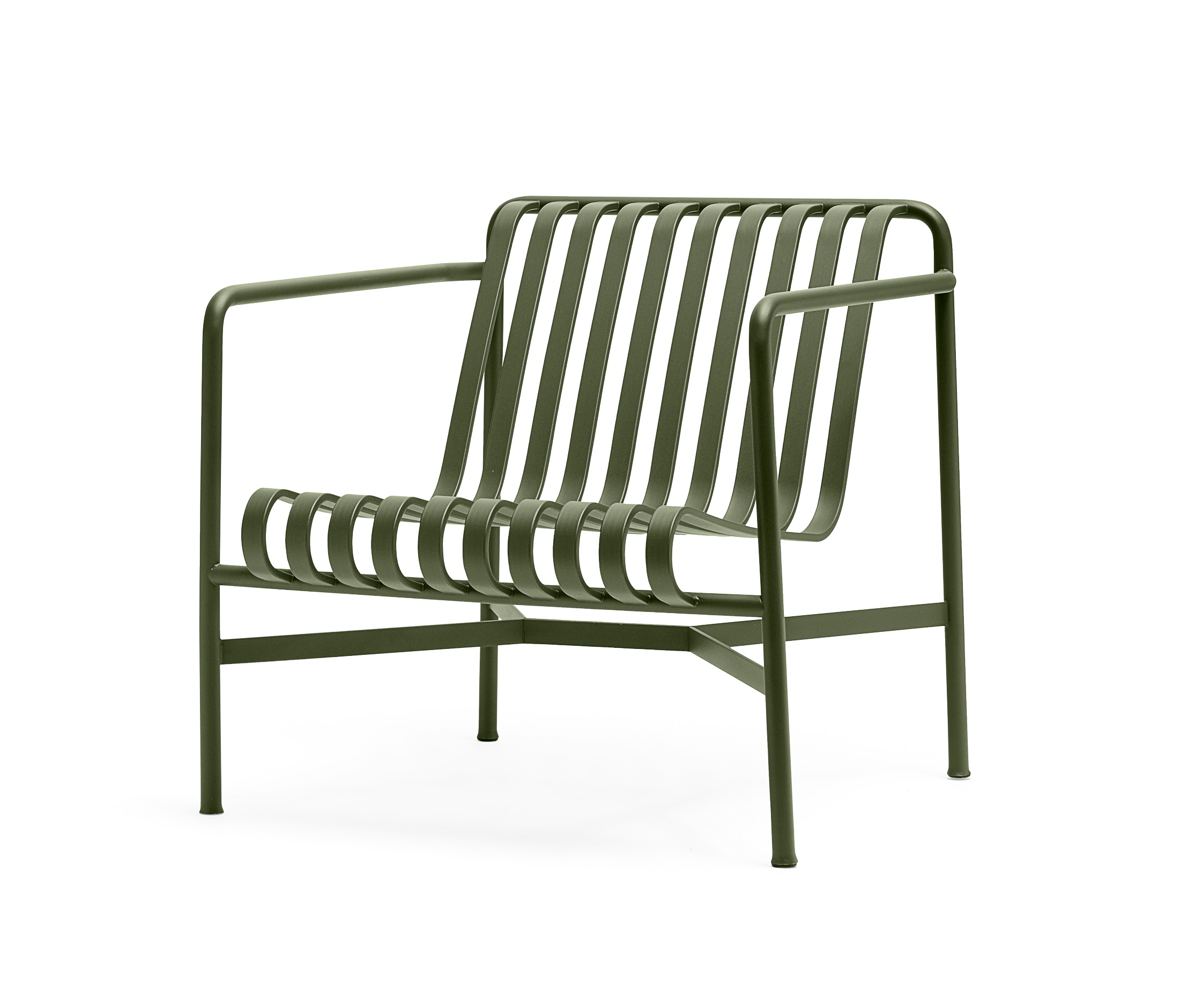Display product Palissade Lounge Chair Low from manufacturer HAY