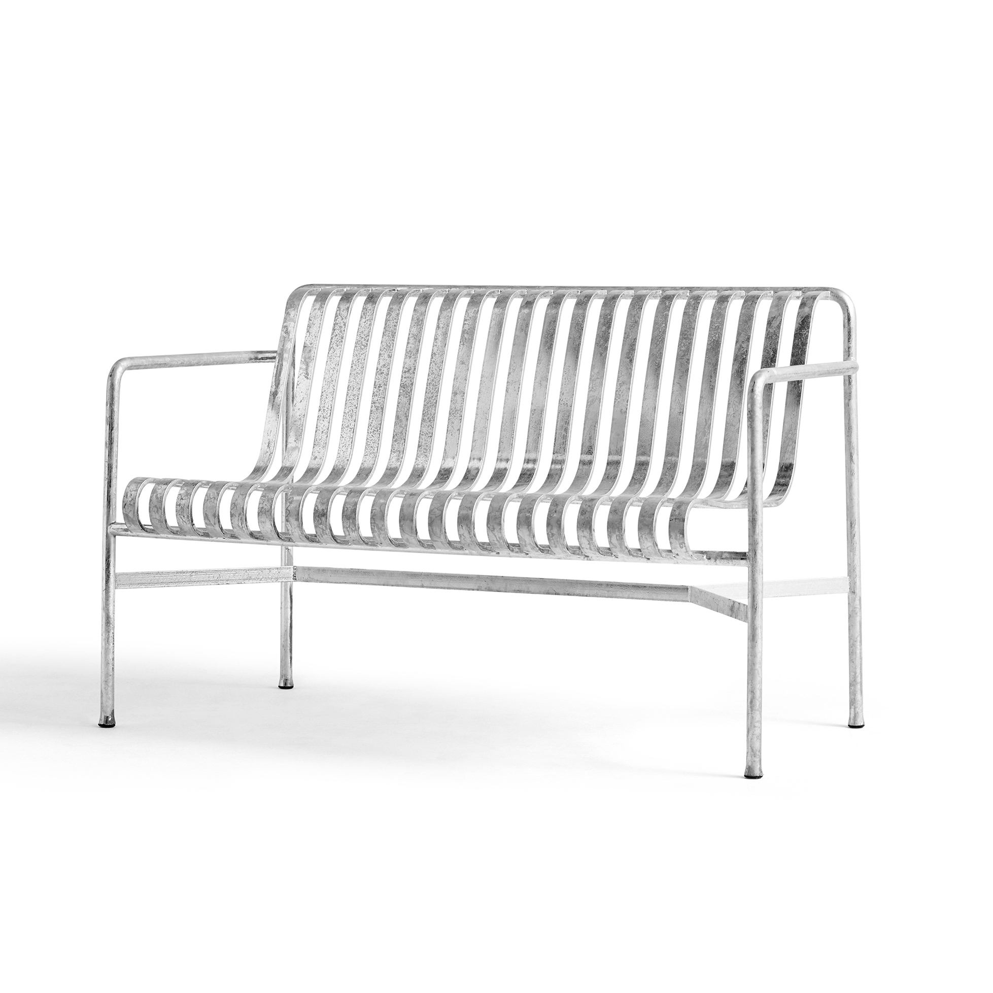 Mostrar el producto Palissade Dining Bench Hot Galvanised del fabricante HAY