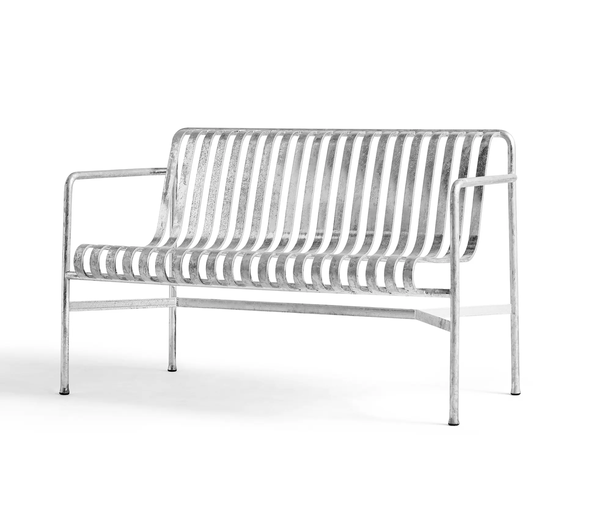 HAY - Palissade Dining Bench Hot Galvanised