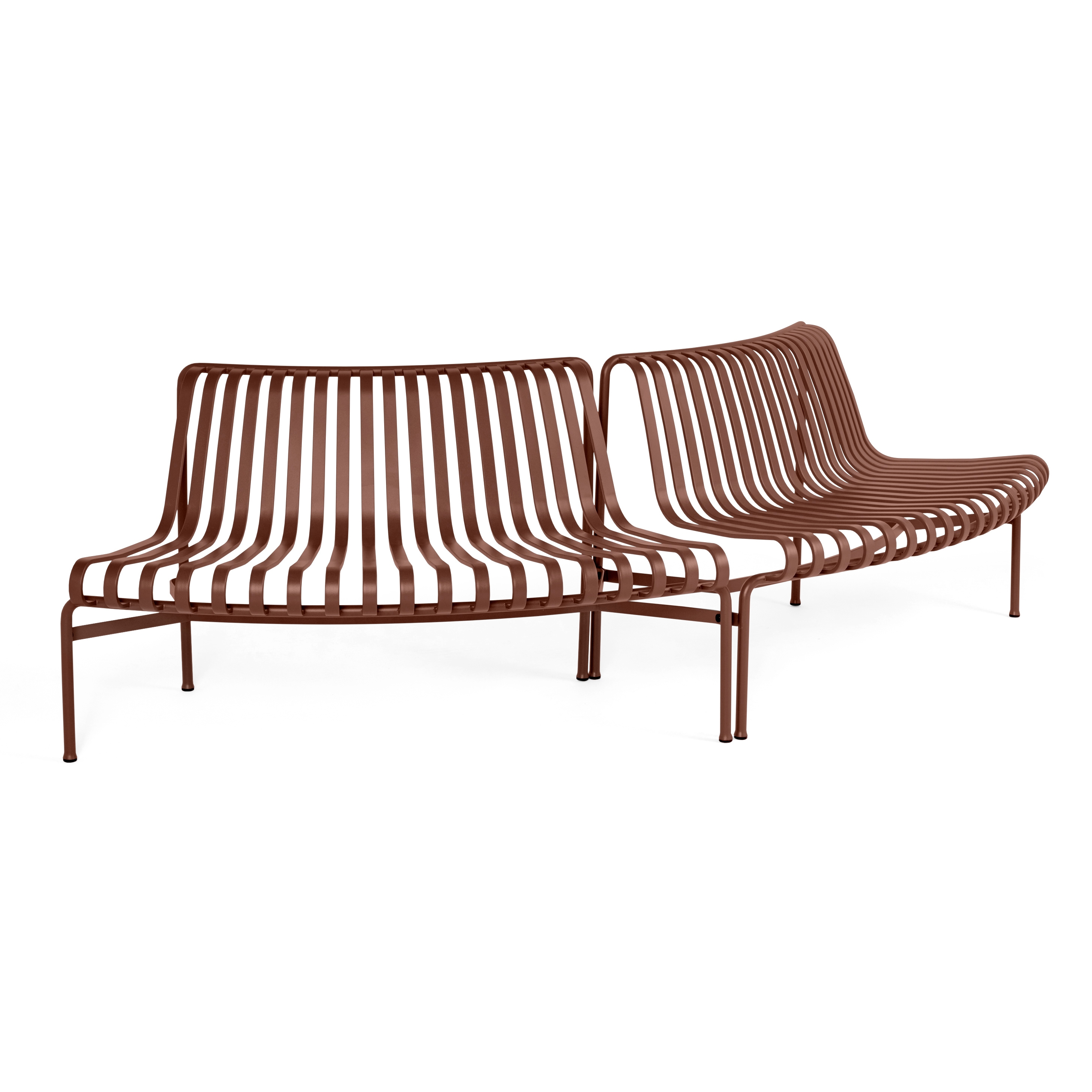 Mostra il prodotto Palissade Park Dining Bench del produttore HAY