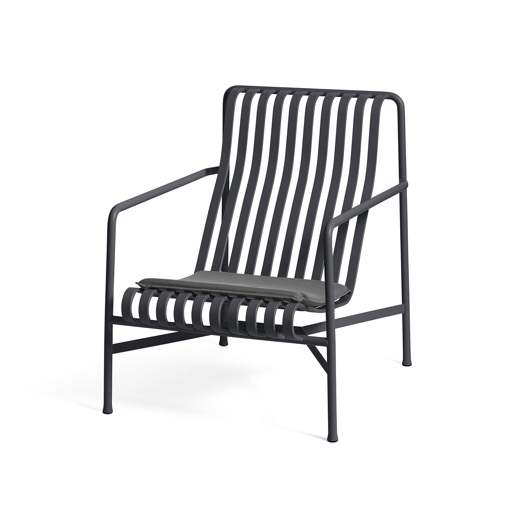 Display product Palissade Lounge Chair High and Low Seat Cushion from manufacturer HAY