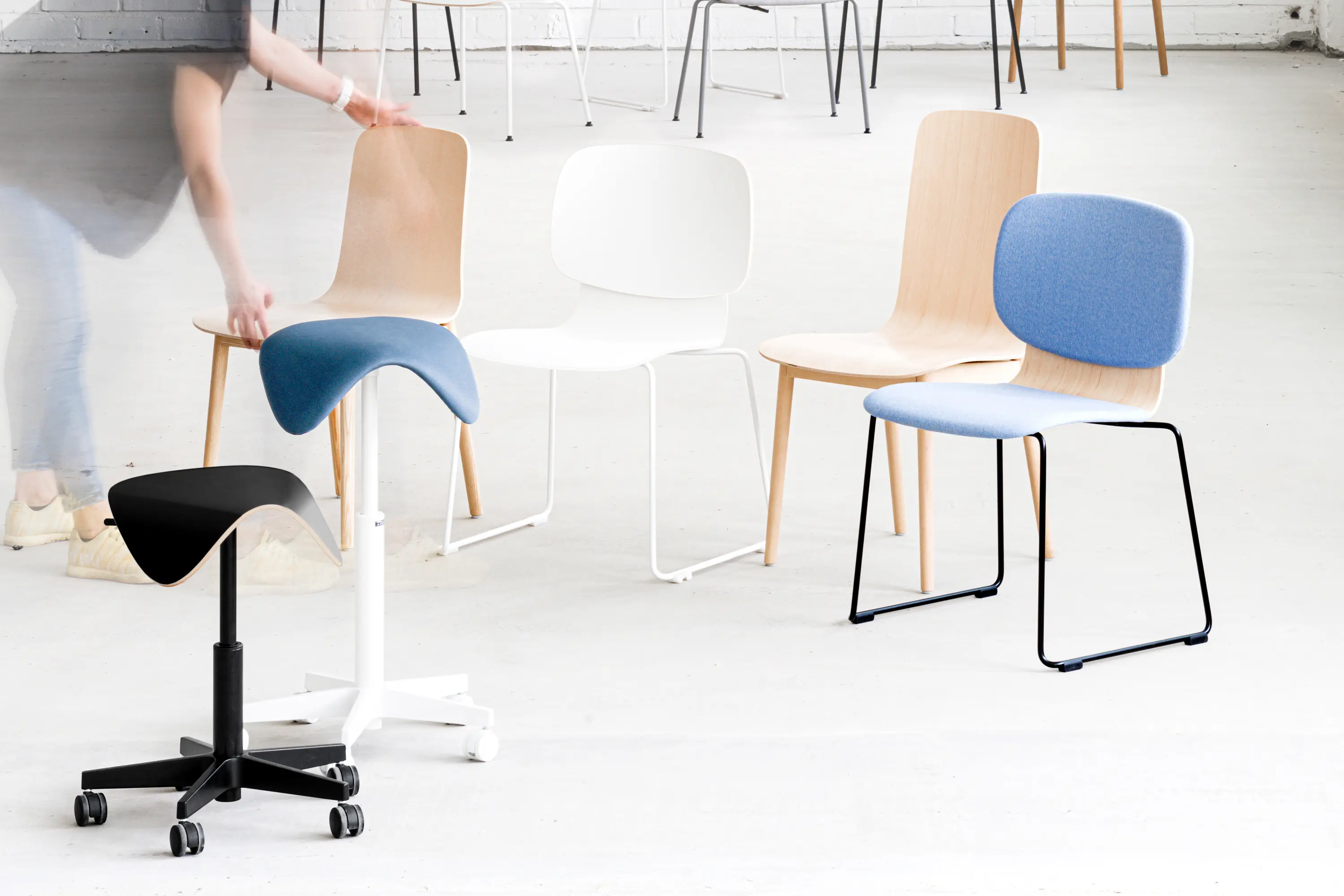 Isku - Tutto | active saddle chair