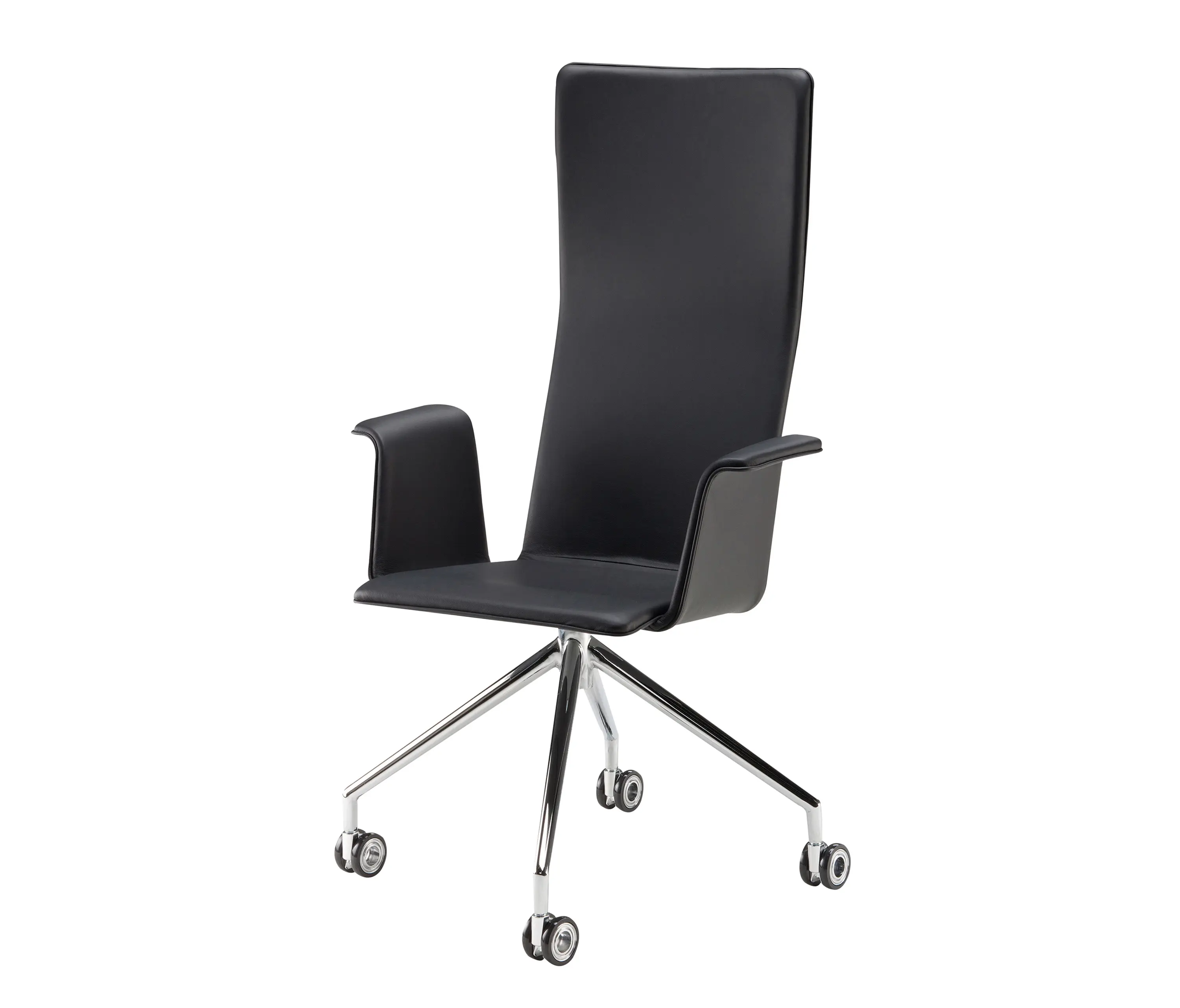 Isku - Duo | conference chair with armrests, high