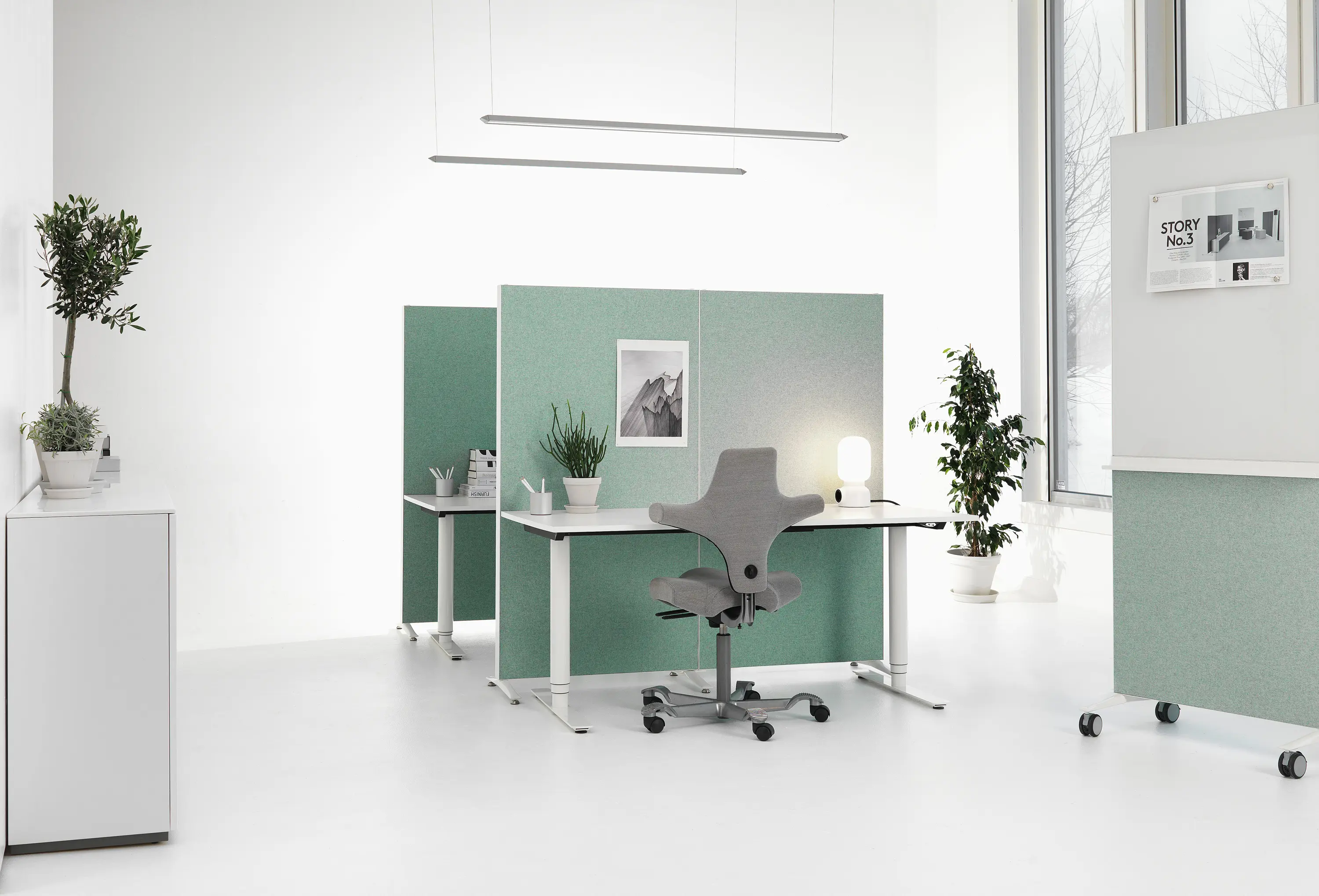 Abstracta - Alumi Floor Screen