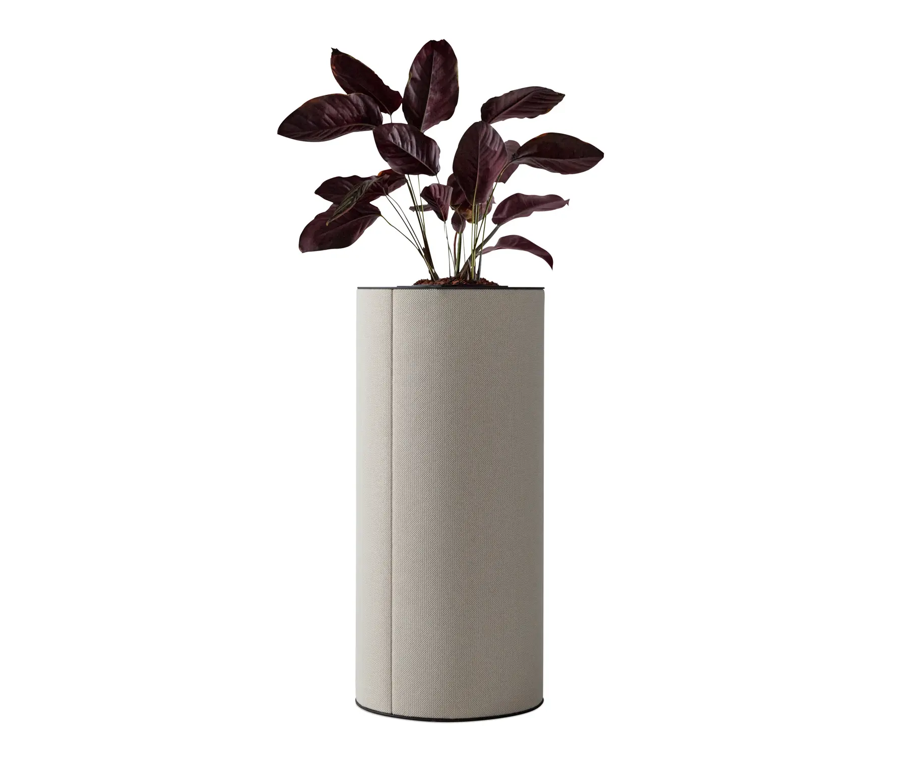 Abstracta - dB Pillar with Waste Paper Basket