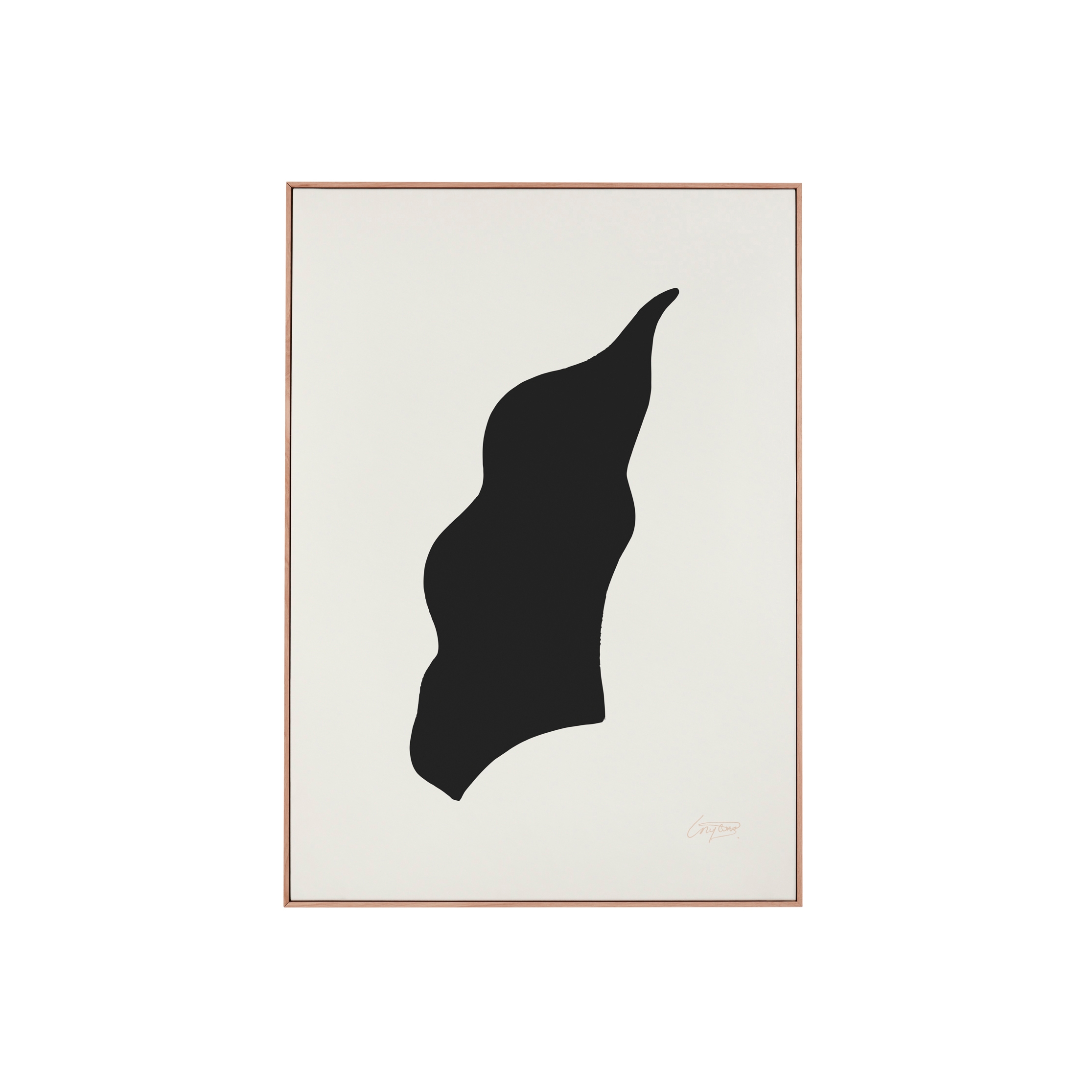 Abstracta x Wall of Art "Woman sleeping"
