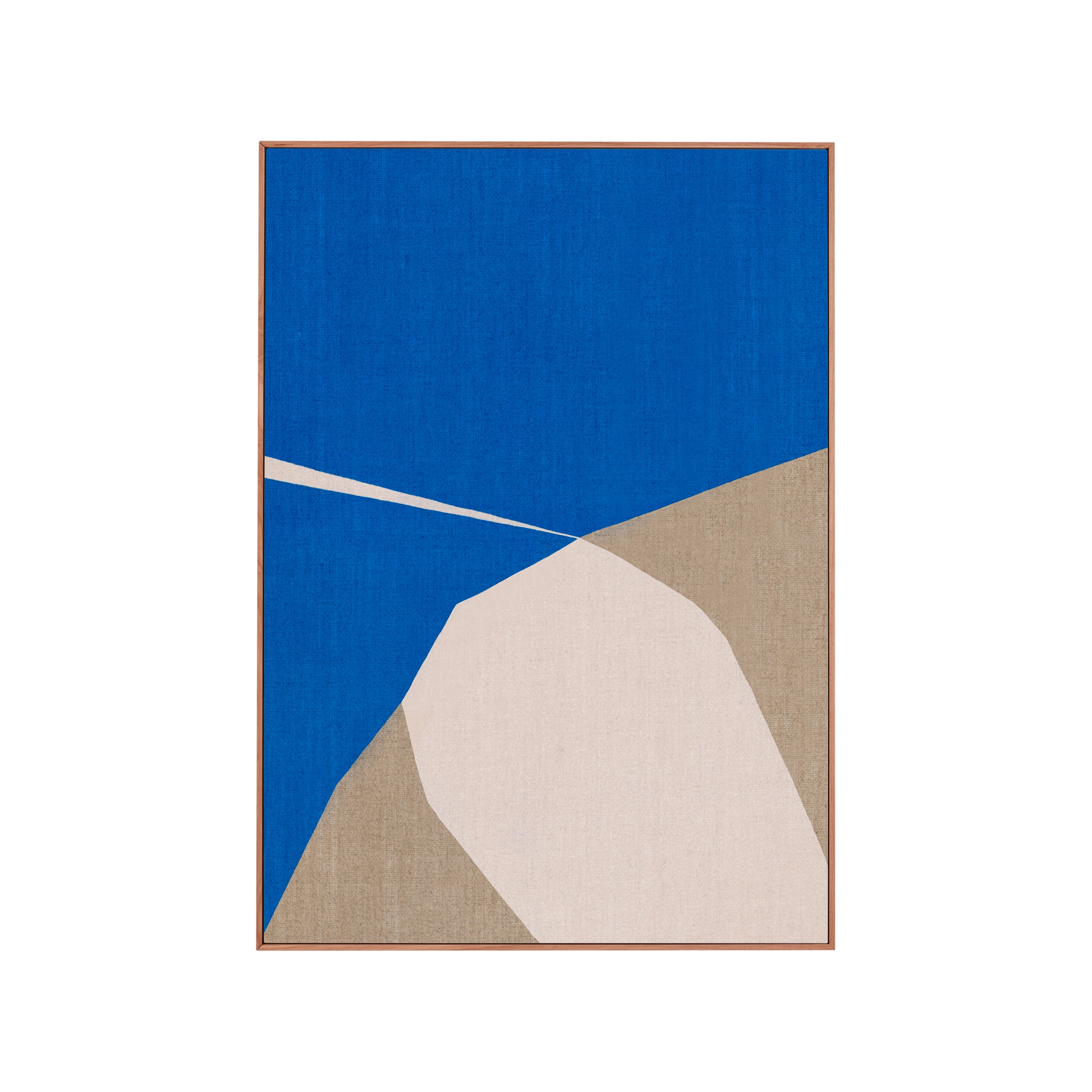Display product Abstracta X Wall Of Art "Nexus Blue" from manufacturer Abstracta