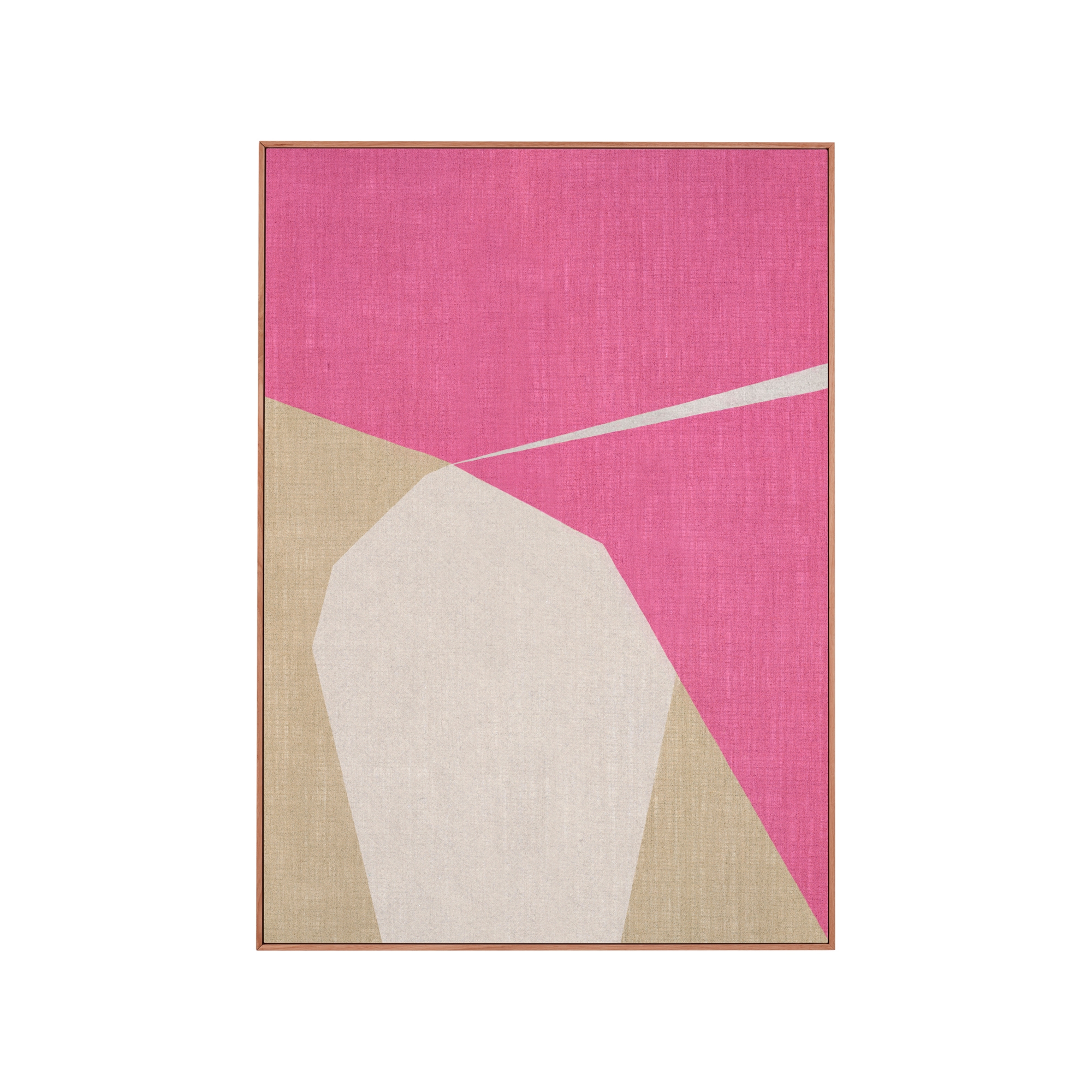 Display product Abstracta X Wall Of Art "Nexus Pink" from manufacturer Abstracta