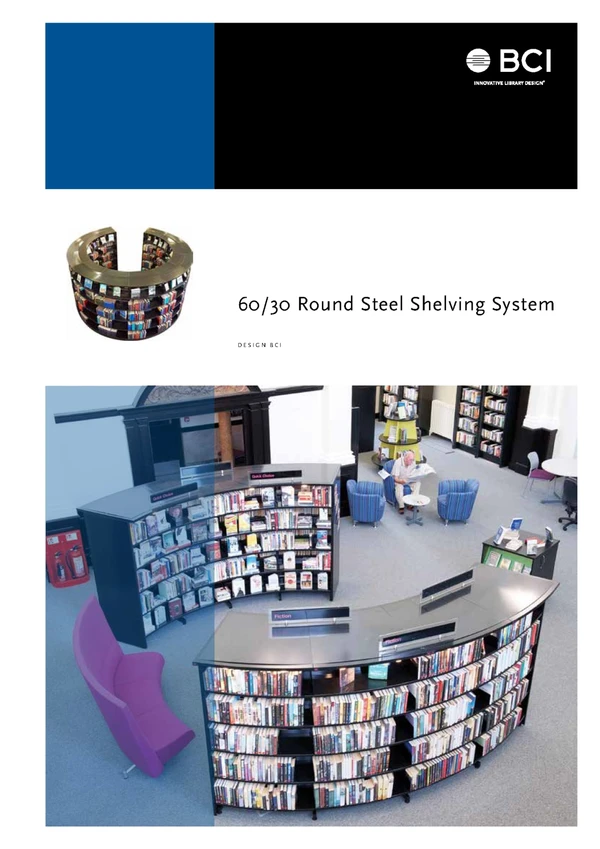 Preview image for the file 60/30 Round Steel Shelving System