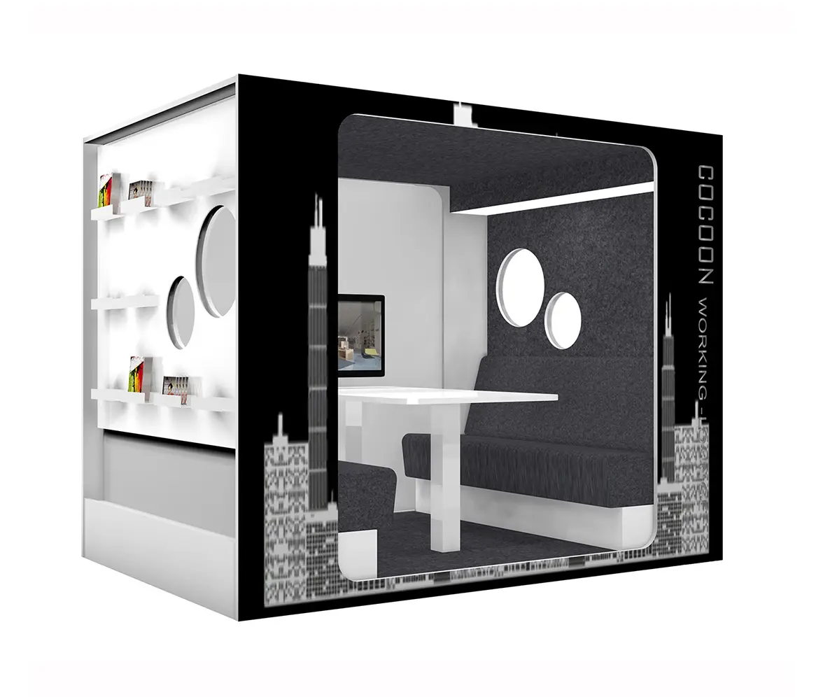 Lammhults Biblioteksdesign - Cocoon Media-Lounge