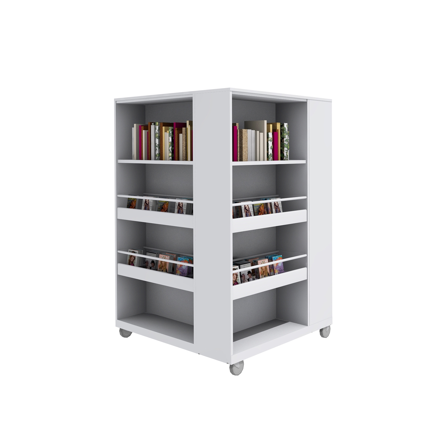 Display product Frontline Square from manufacturer Lammhults Biblioteksdesign