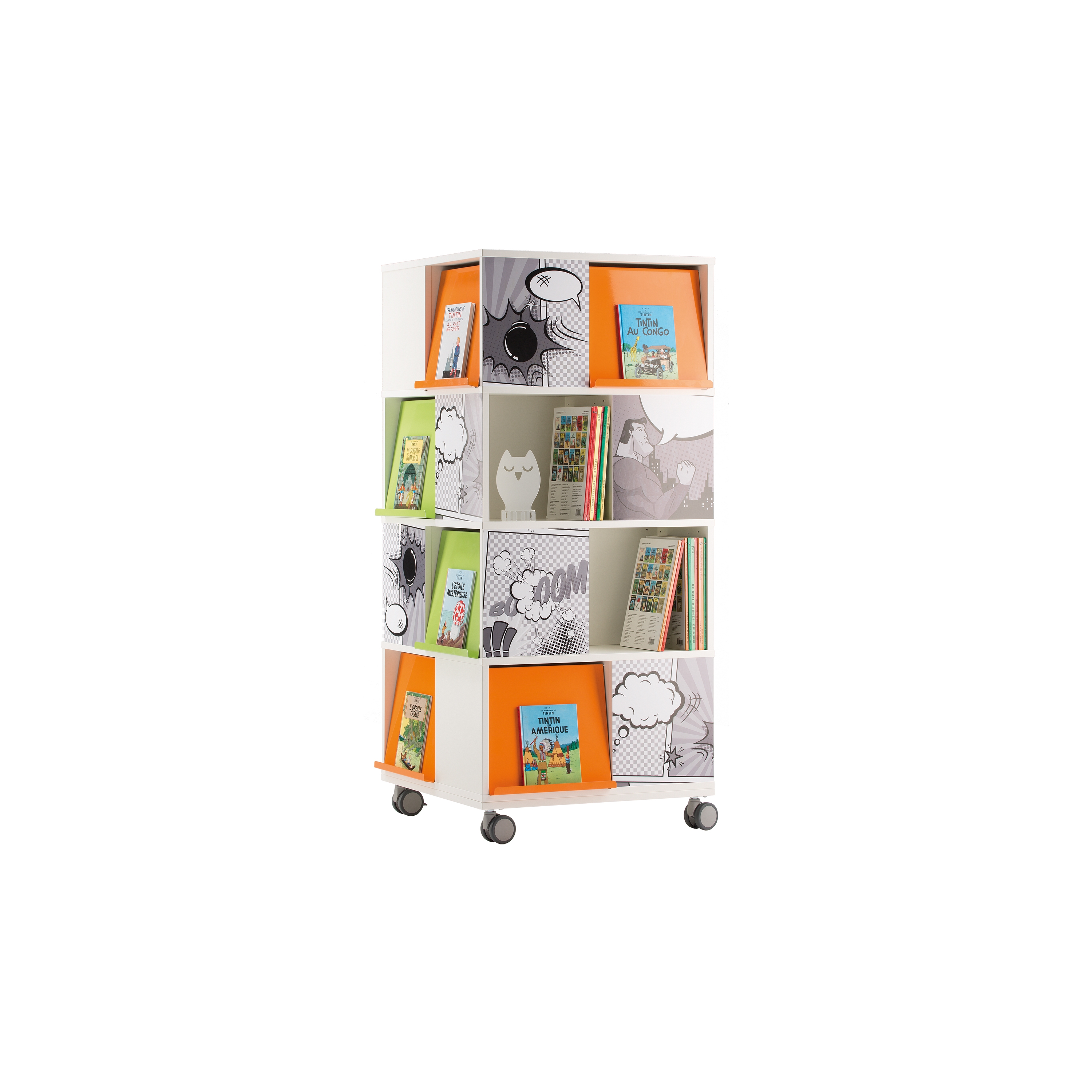 Display product Labyrinth XL from manufacturer Lammhults Biblioteksdesign