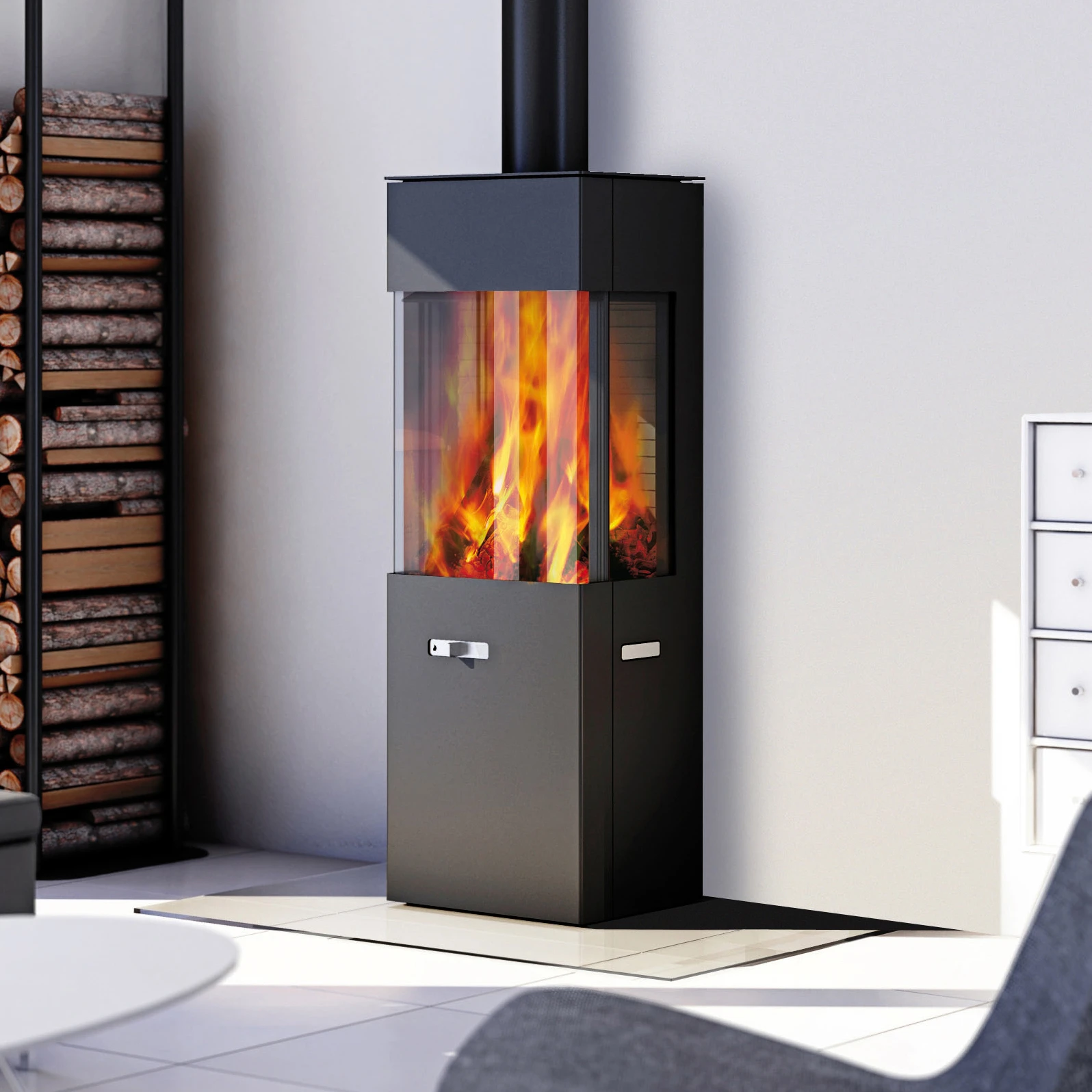 WOOD FIREPLACES