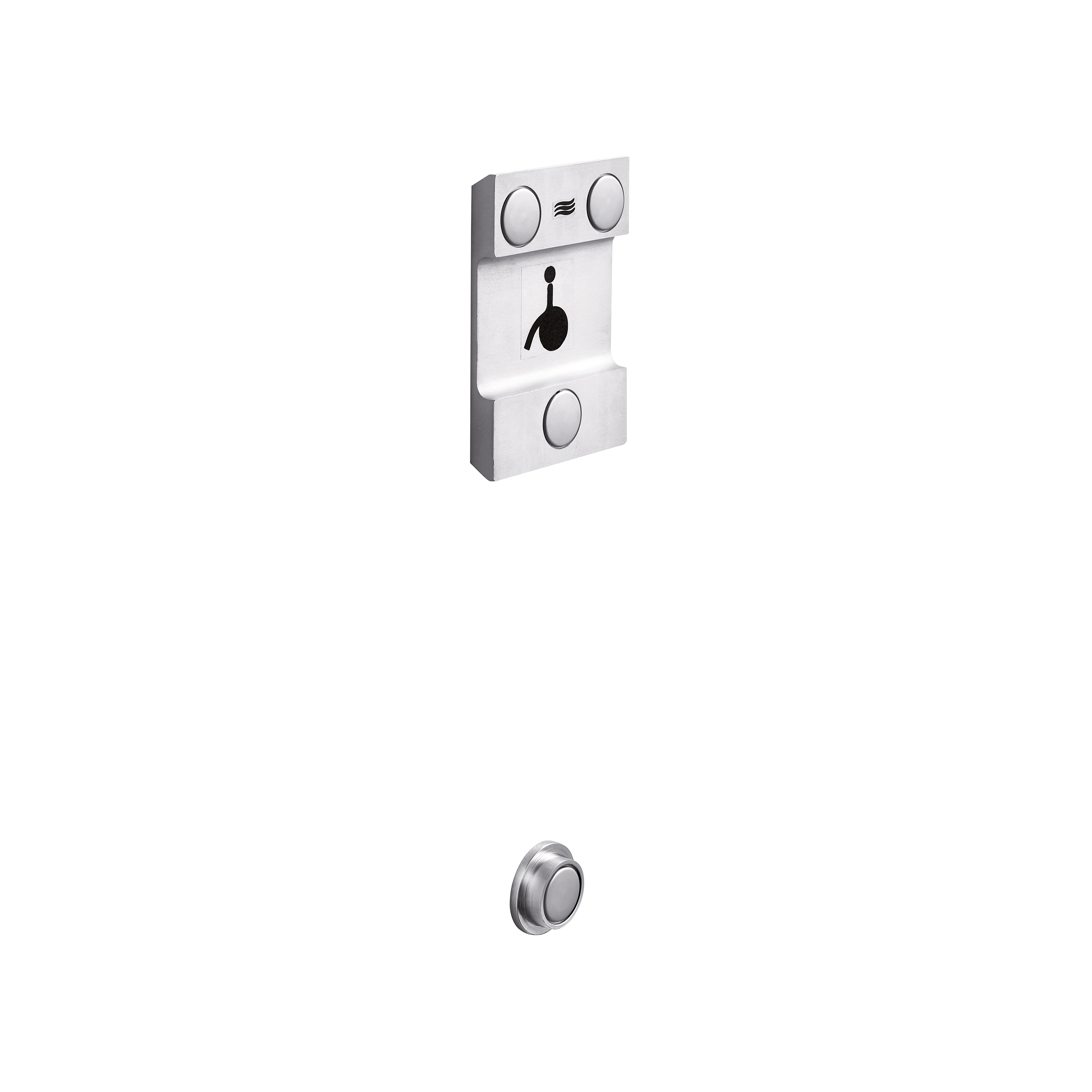 Display product Comfort Wall support with design plate for art. AH997A - AH997C from manufacturer Inda