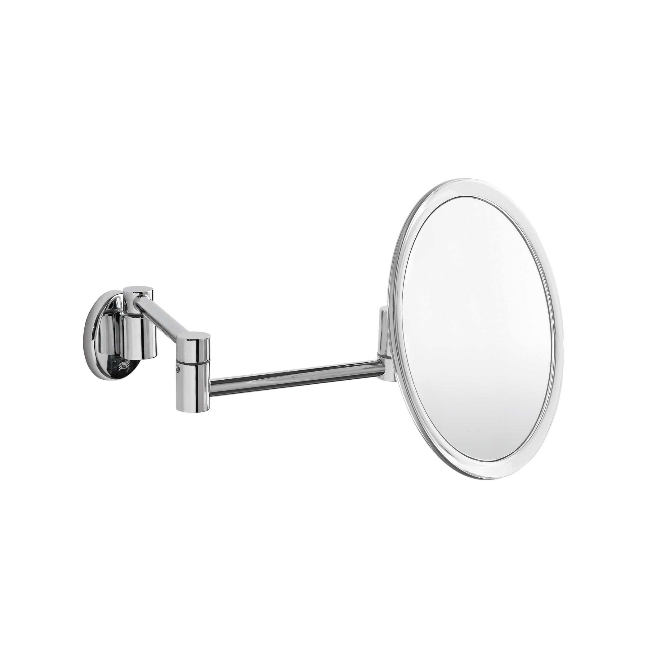 Mostra il prodotto My Mirror Specchio ingranditore a parete, doppio braccio snodato, parabola Ø 20 cm del produttore Inda