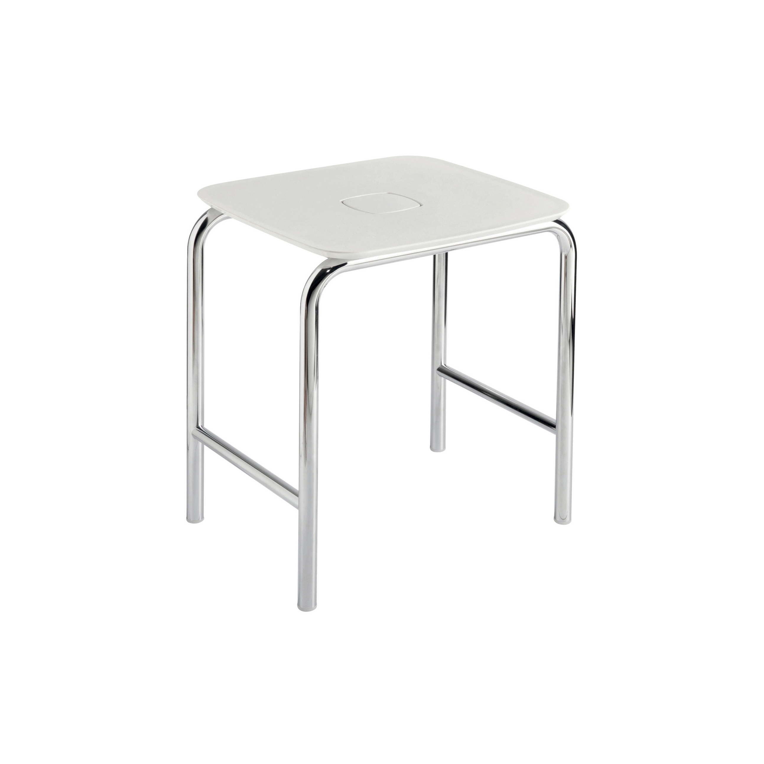 Vertoon produk Stool with ABS seat, brass structure van vervaardiger Inda