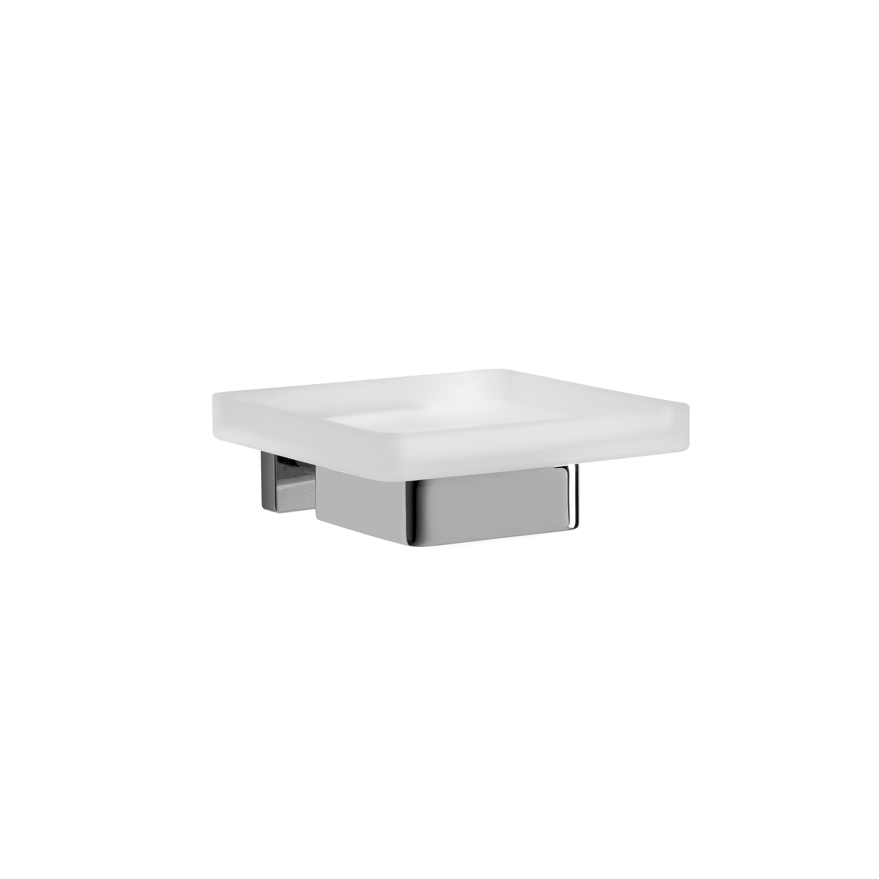 Mostrar el producto Lea Jabonera de pared con cubeta de vidrio satinado del fabricante Inda