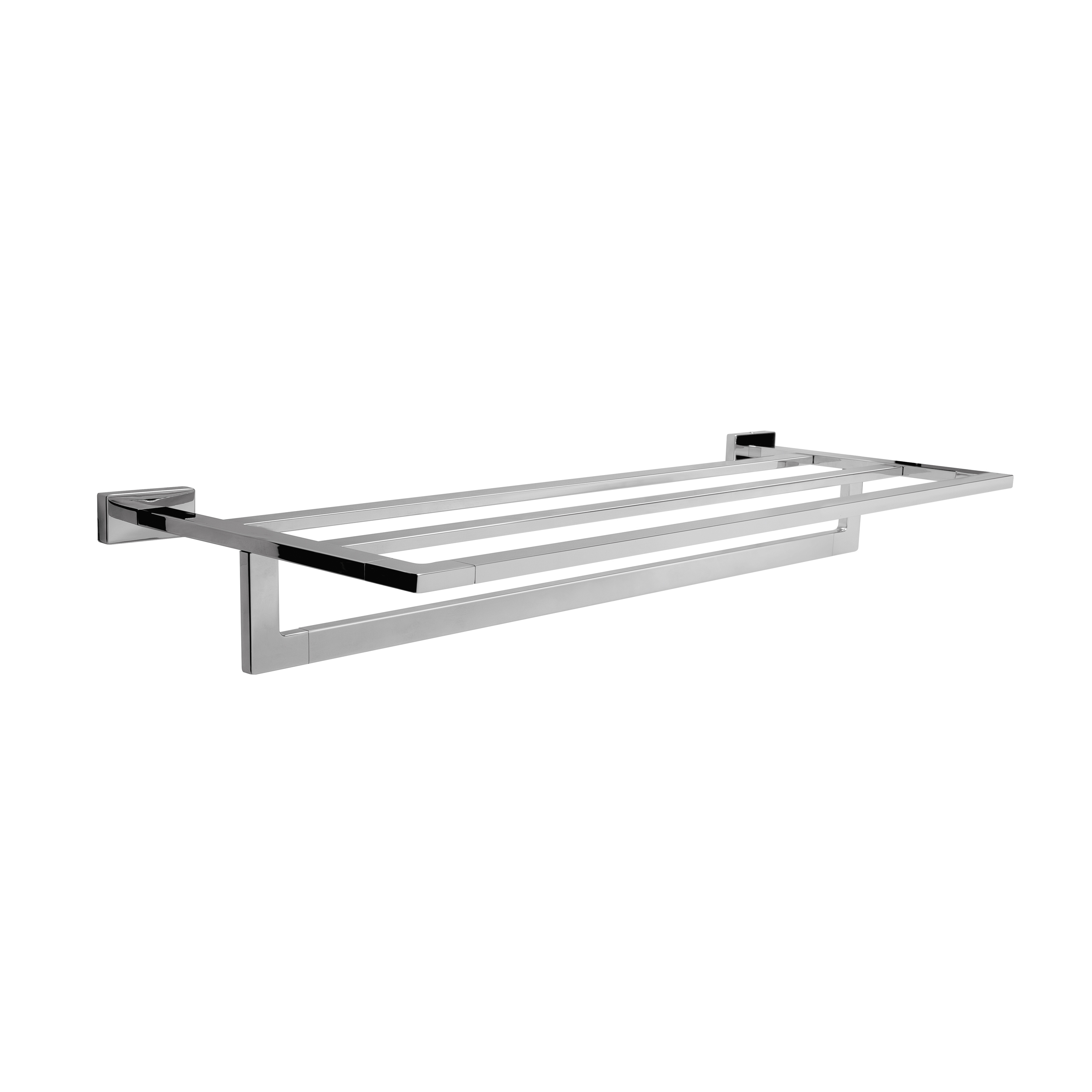 Afficher le produit Lea Porte-serviettes double, entraxe 60 cm du fabricant Inda