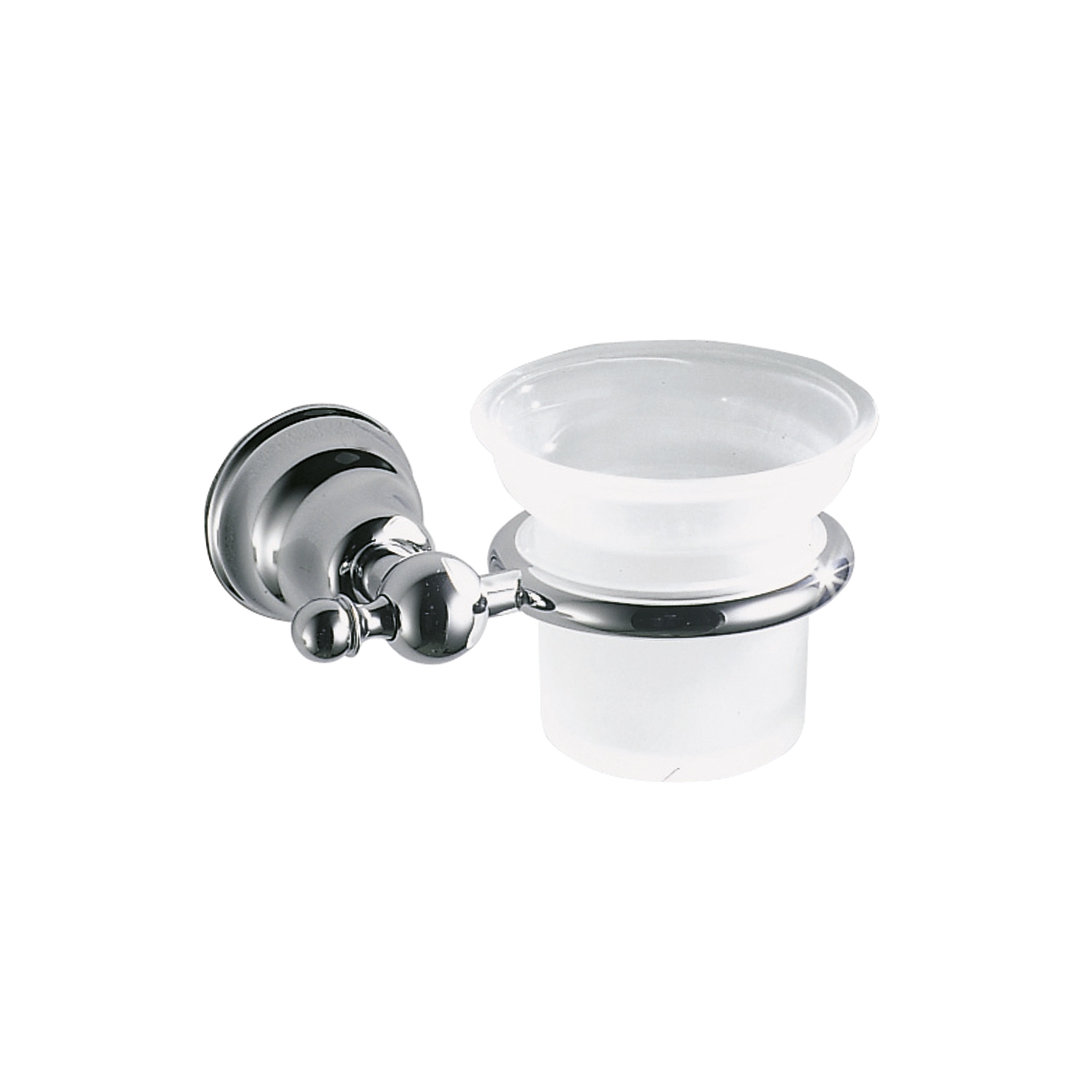 Produkt Raffaella Glashalter mit satiniertem Glasbecher, Wandmodell des Herstellers Inda anzeigen