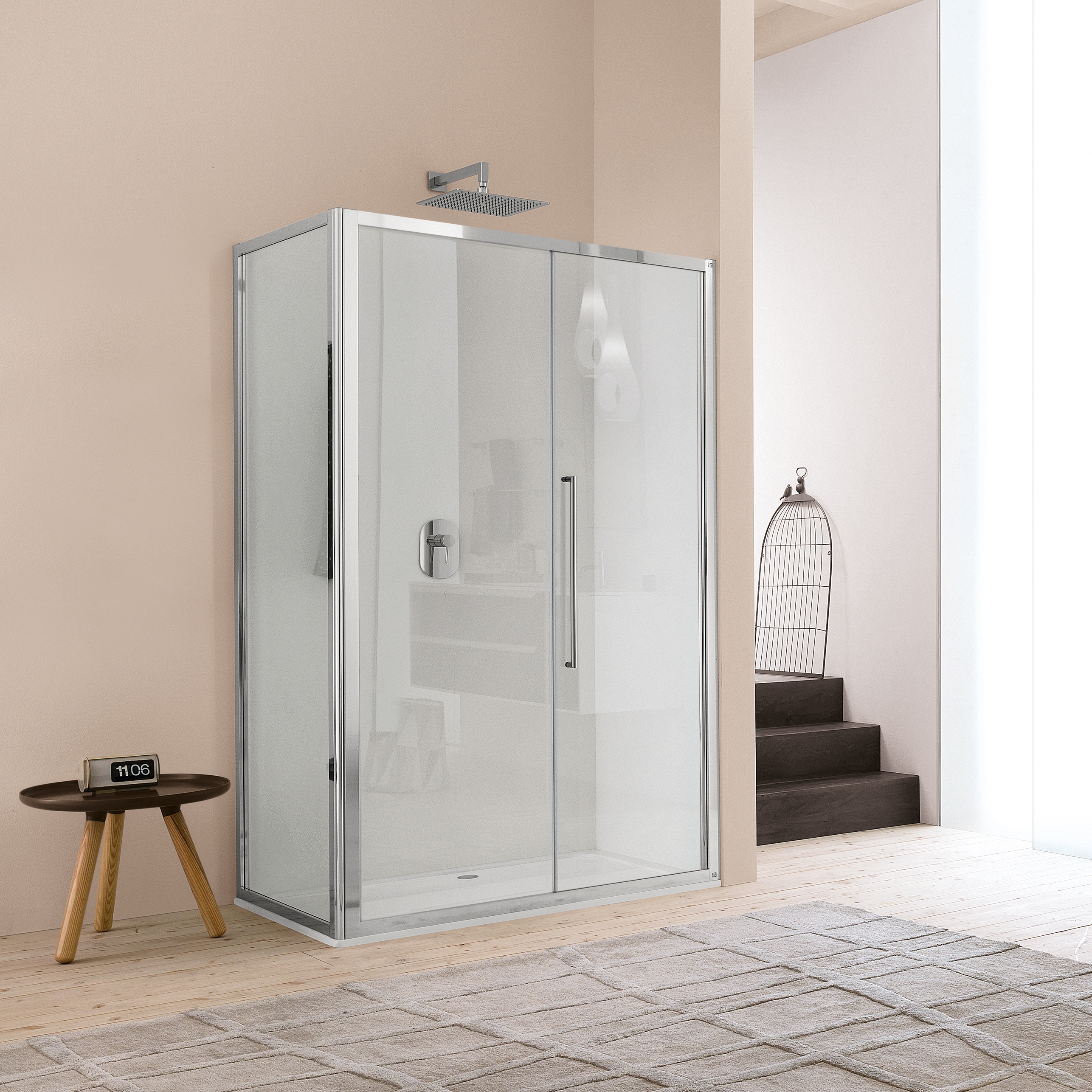 Produkt Trendy Design Drehtür auf festem Element des Herstellers Inda anzeigen