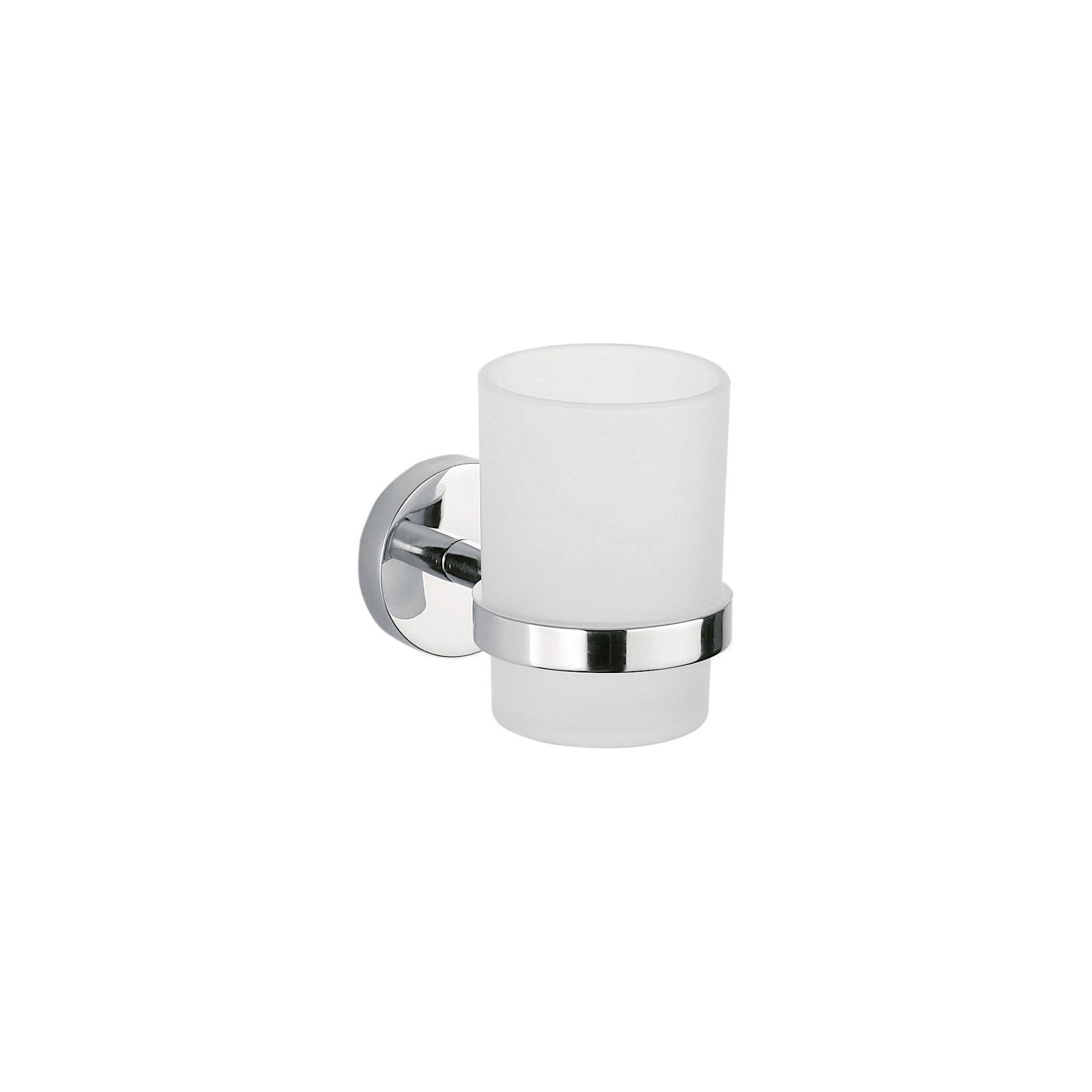 Vertoon produk Forum Wall-mounted tumbler holder with satined glass tumbler van vervaardiger Inda
