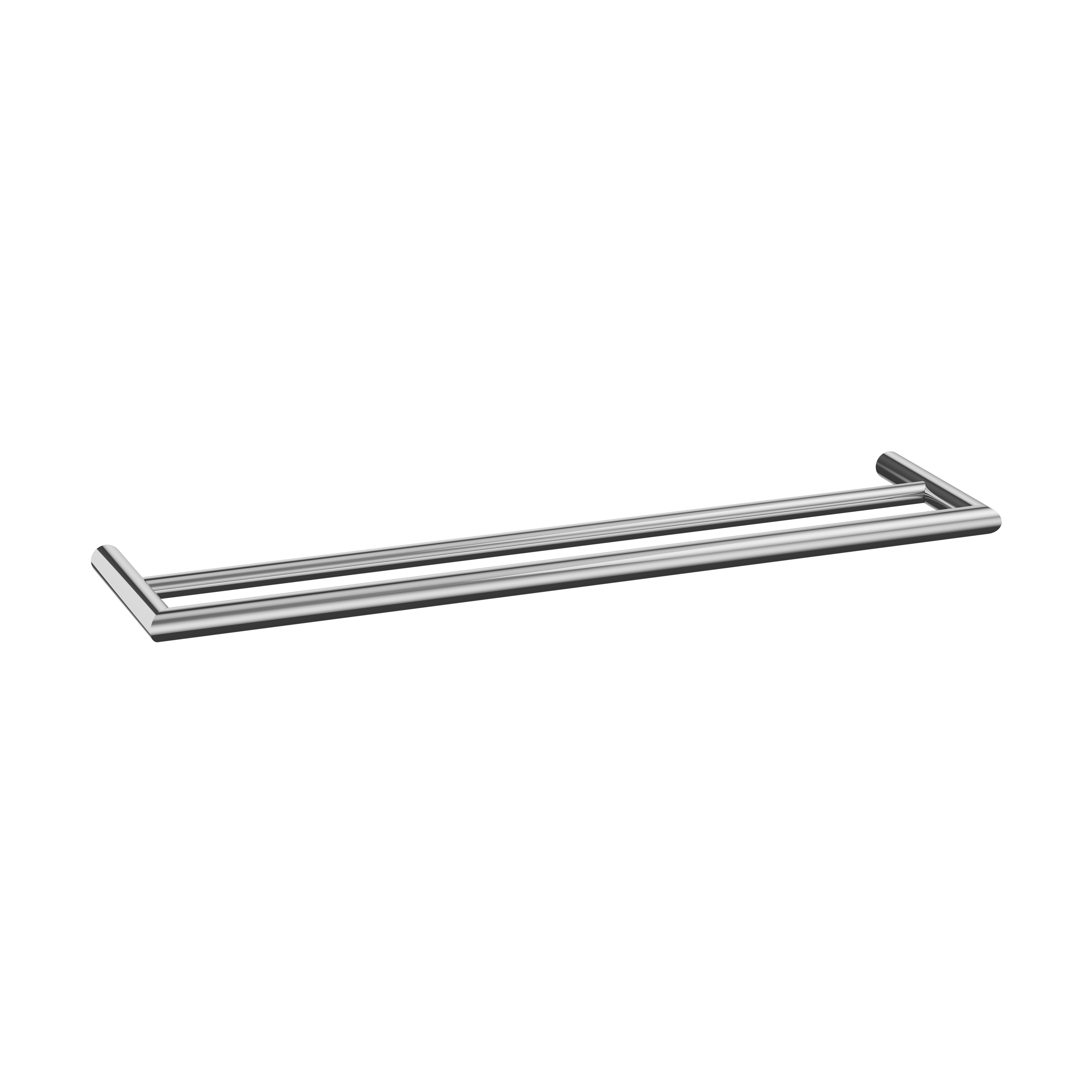 Gealuna Toallero doble sin placa a muro 60cm