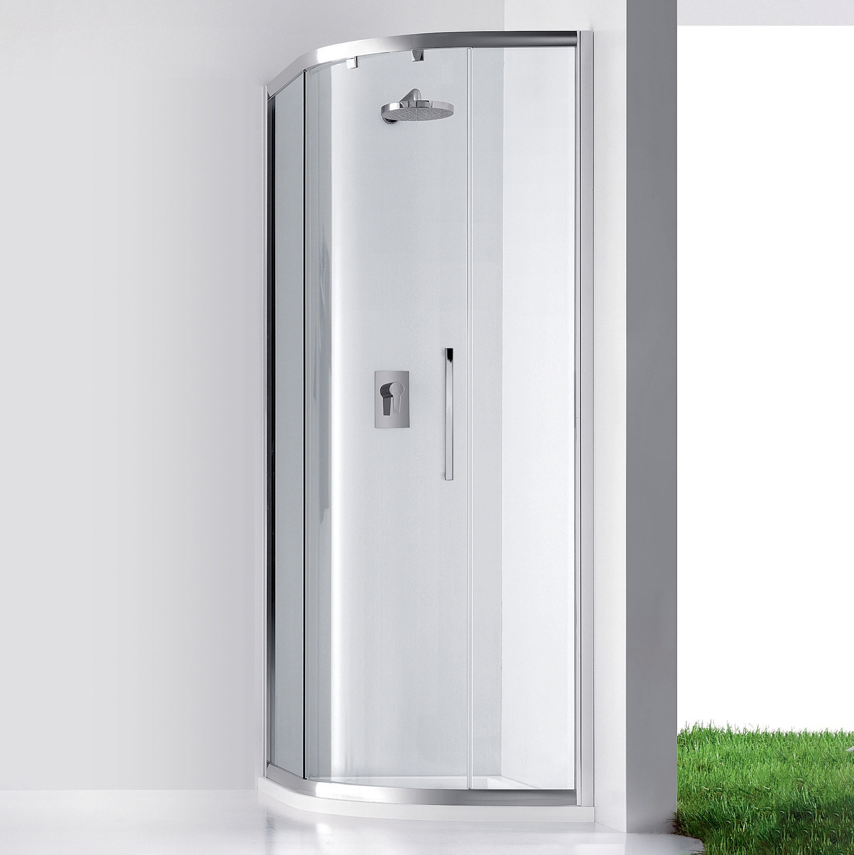 Display product Praia Rectangular quadrant with sliding door from manufacturer Inda