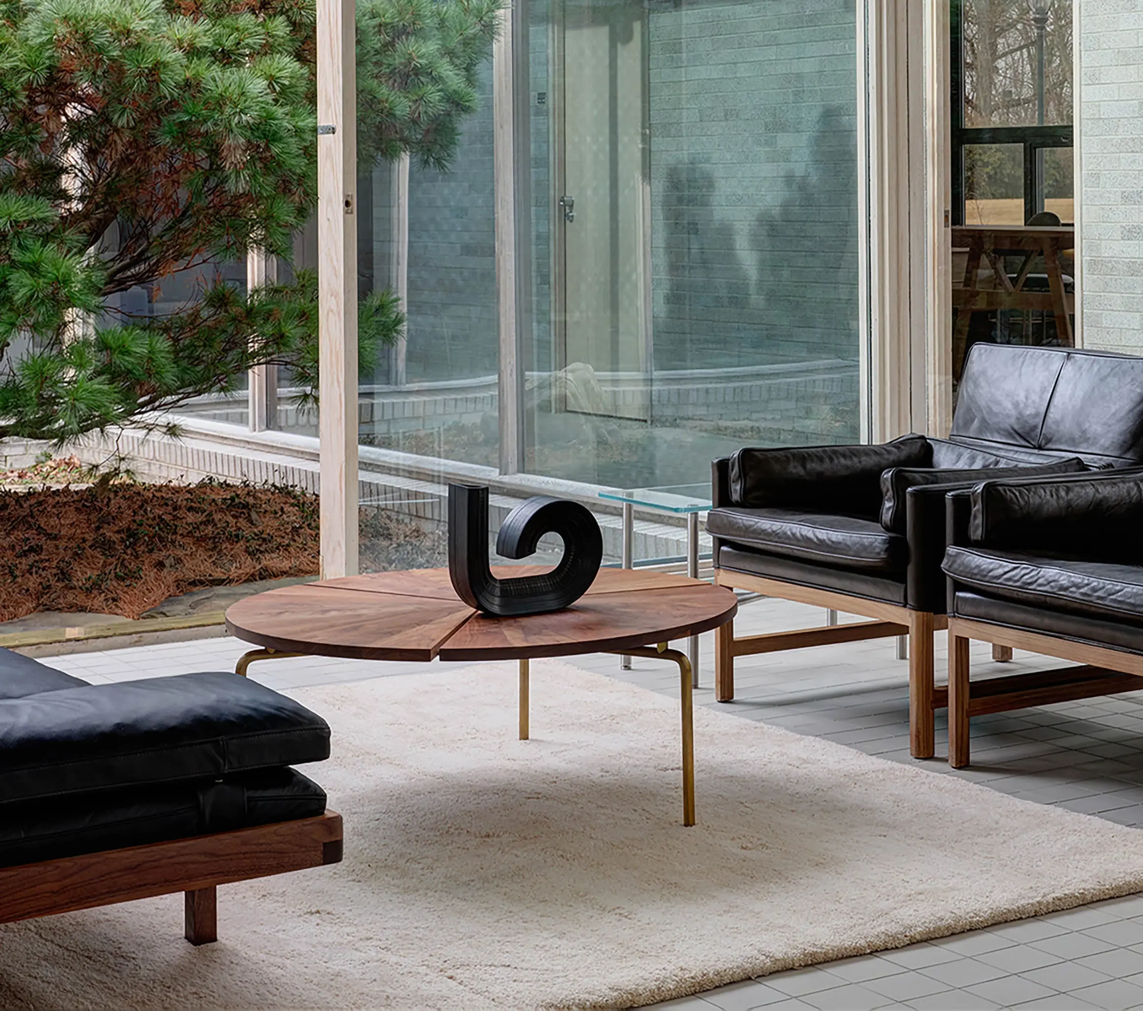 BassamFellows - Circular Coffee Table